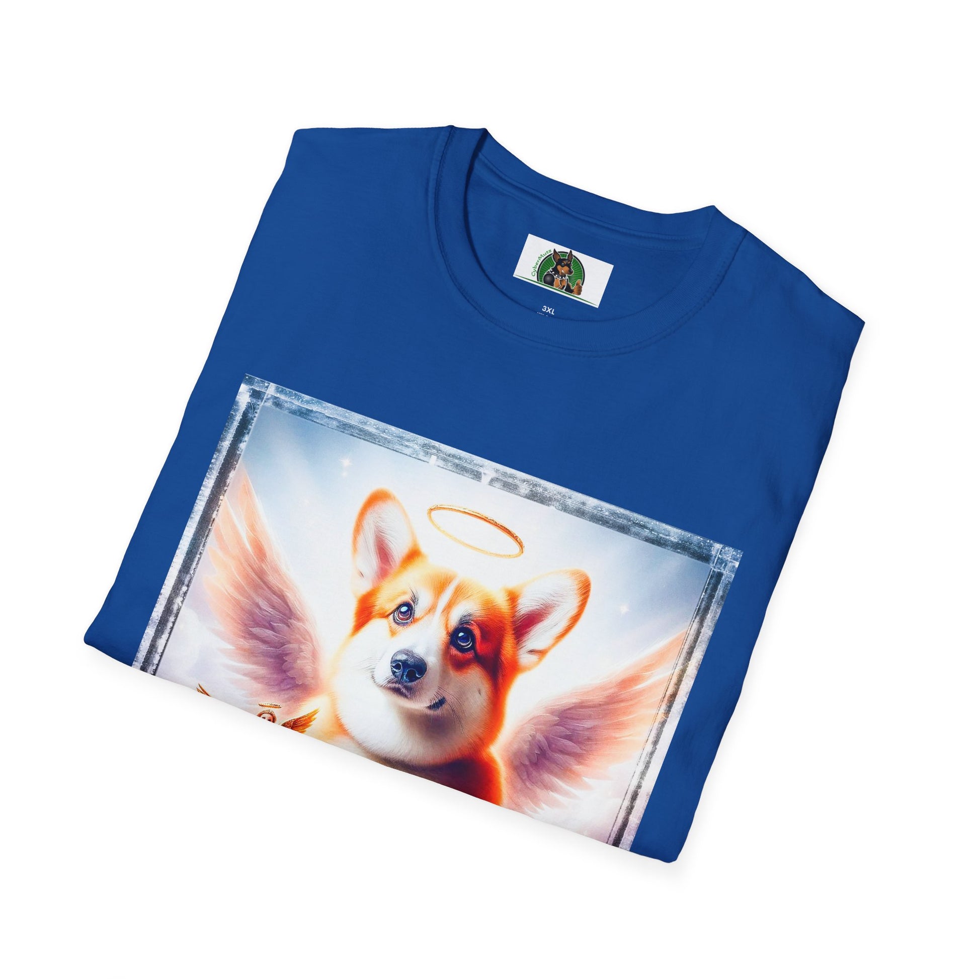 Pembroke Welsh Corgi heaven and clouds T-Shirt Printify