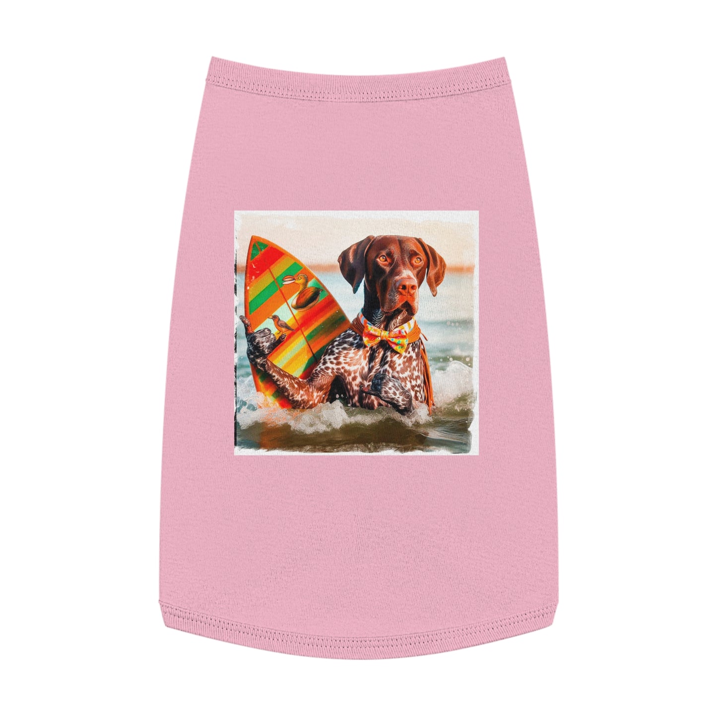 Pet Tank Top German Shorthaired Pointer Pets Printify L Pink 