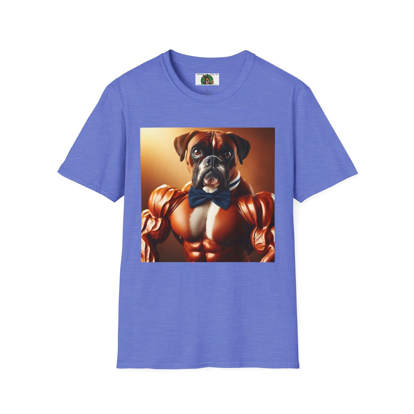 Muscle Boxert Unisex Softstyle T-Shirt T-Shirt Printify S Heather Royal 