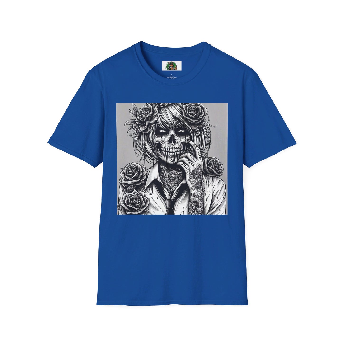 Zombie Girl T-Shirt Printify S Royal 