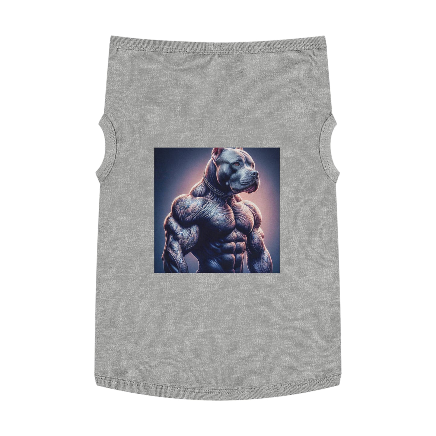 Pet Tank Top Pit Bull Pets Printify XL Heather