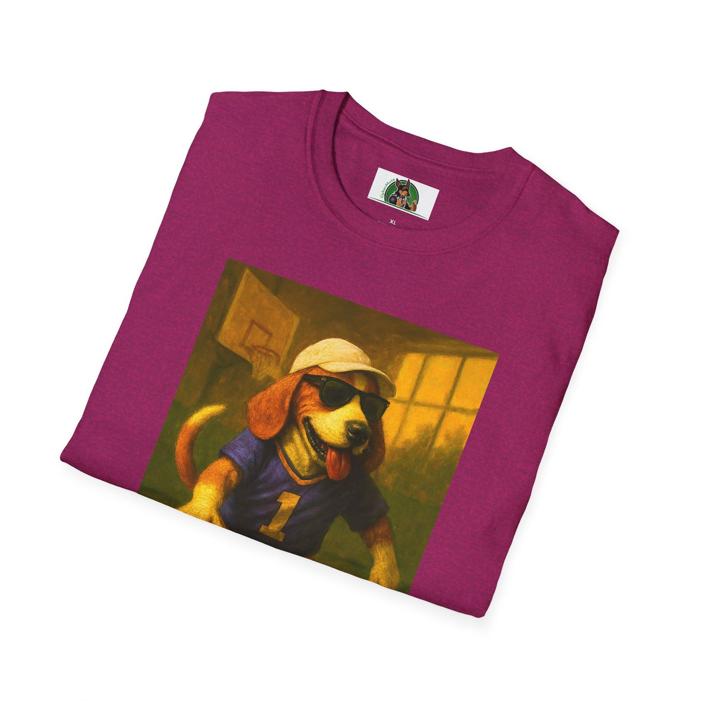 Sports Beagle T-Shirt Basketball