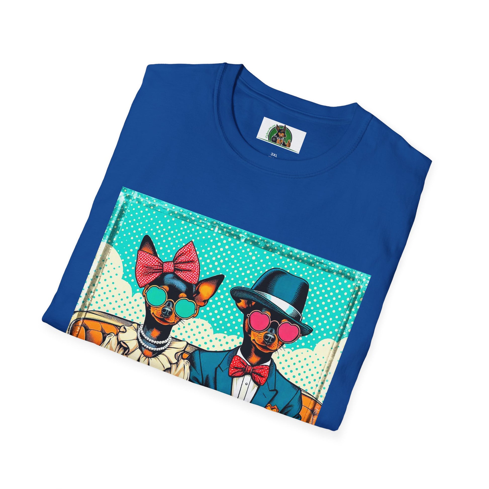 Wacky Min Pin T-Shirt tiny car T-Shirt Printify