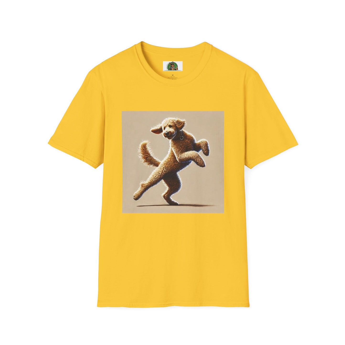 Dancing Golden Doodle T-Shirt T-Shirt Printify S Daisy