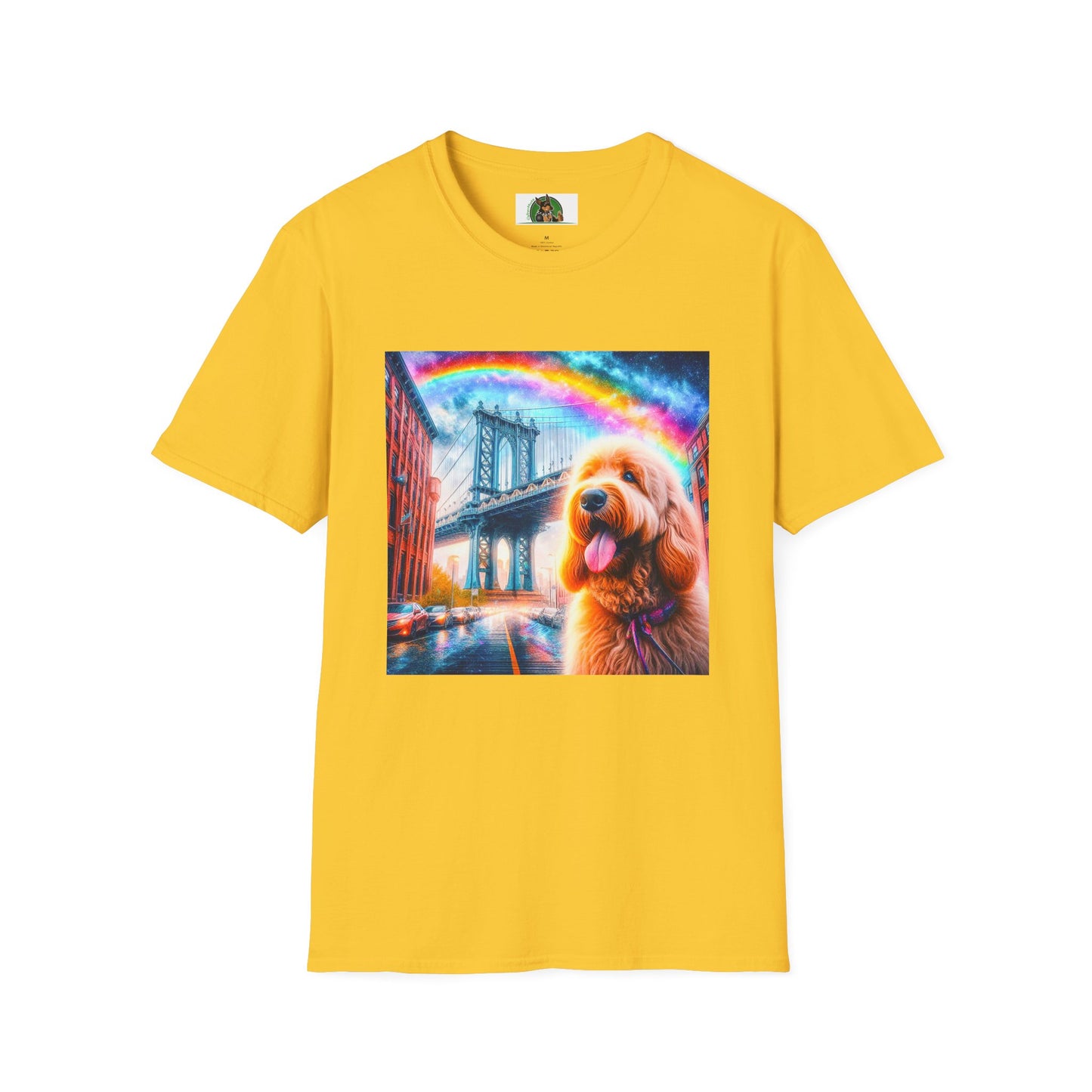Golden Doodle bridge shirt T-Shirt Printify S Daisy