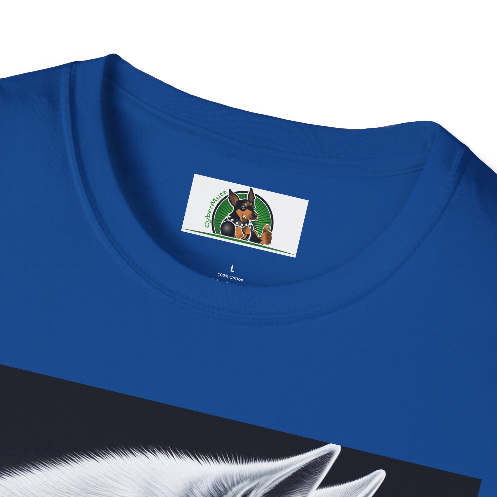 German Shepherd arm flexing shirt T-Shirt Printify