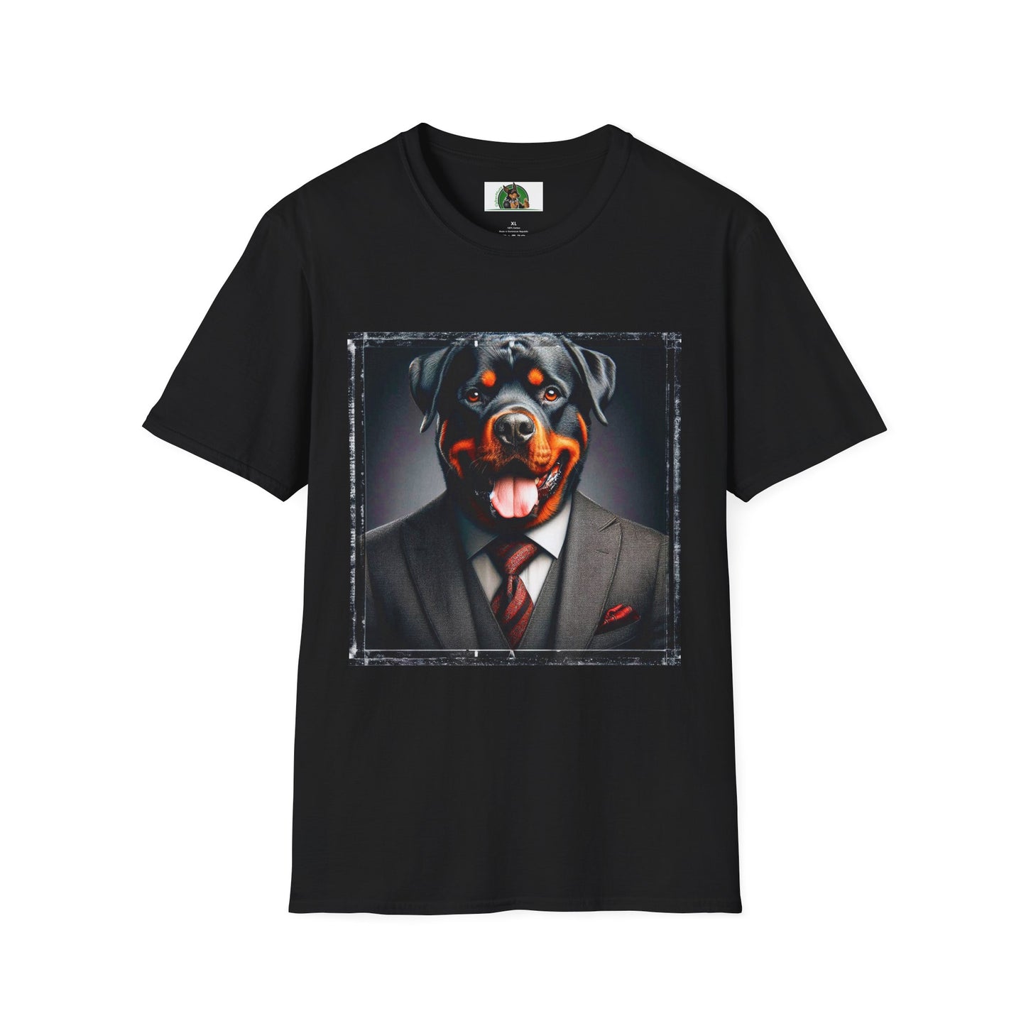 Rottweiler T-Shirt Printify XS Black 