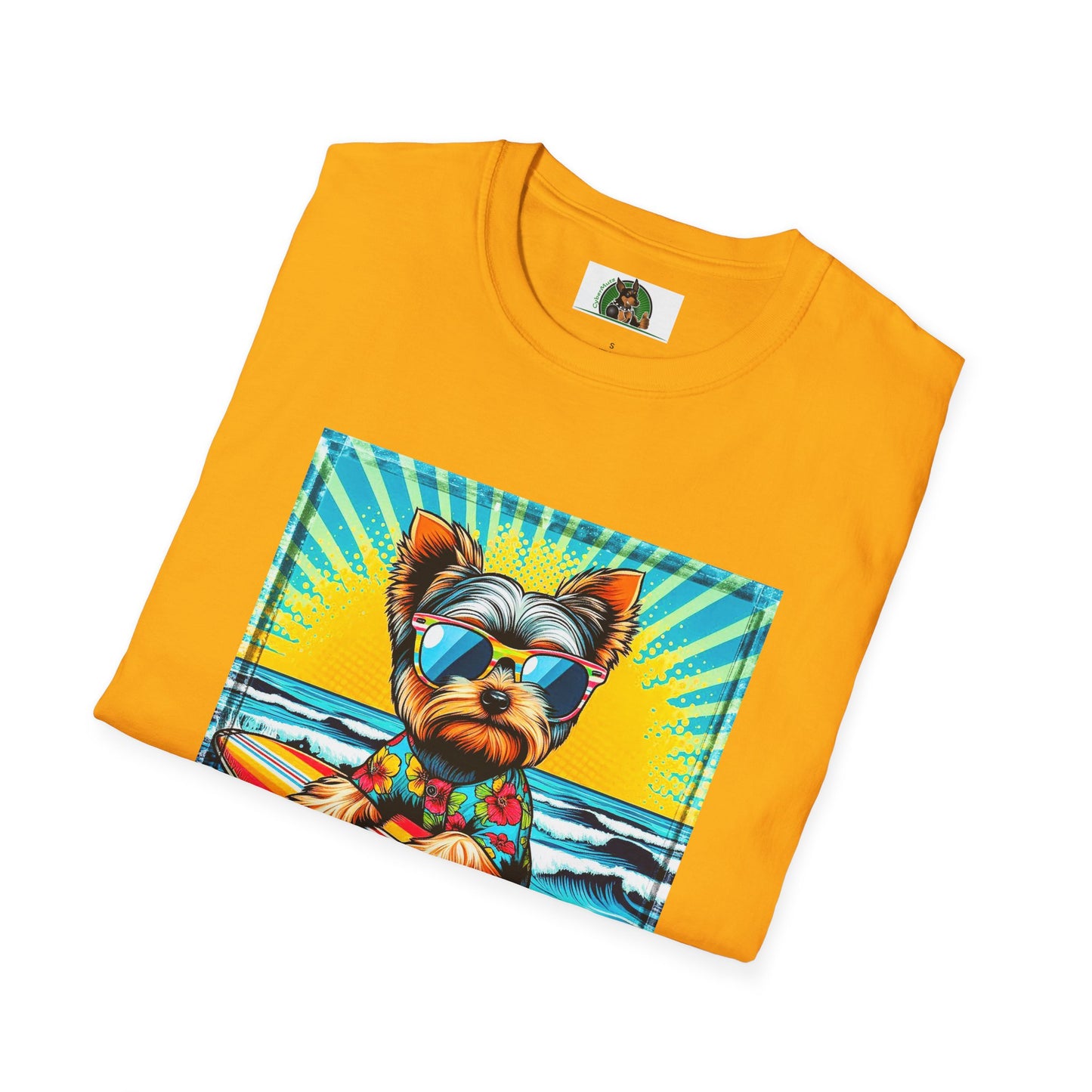 Yorkie pop art cutie shirt