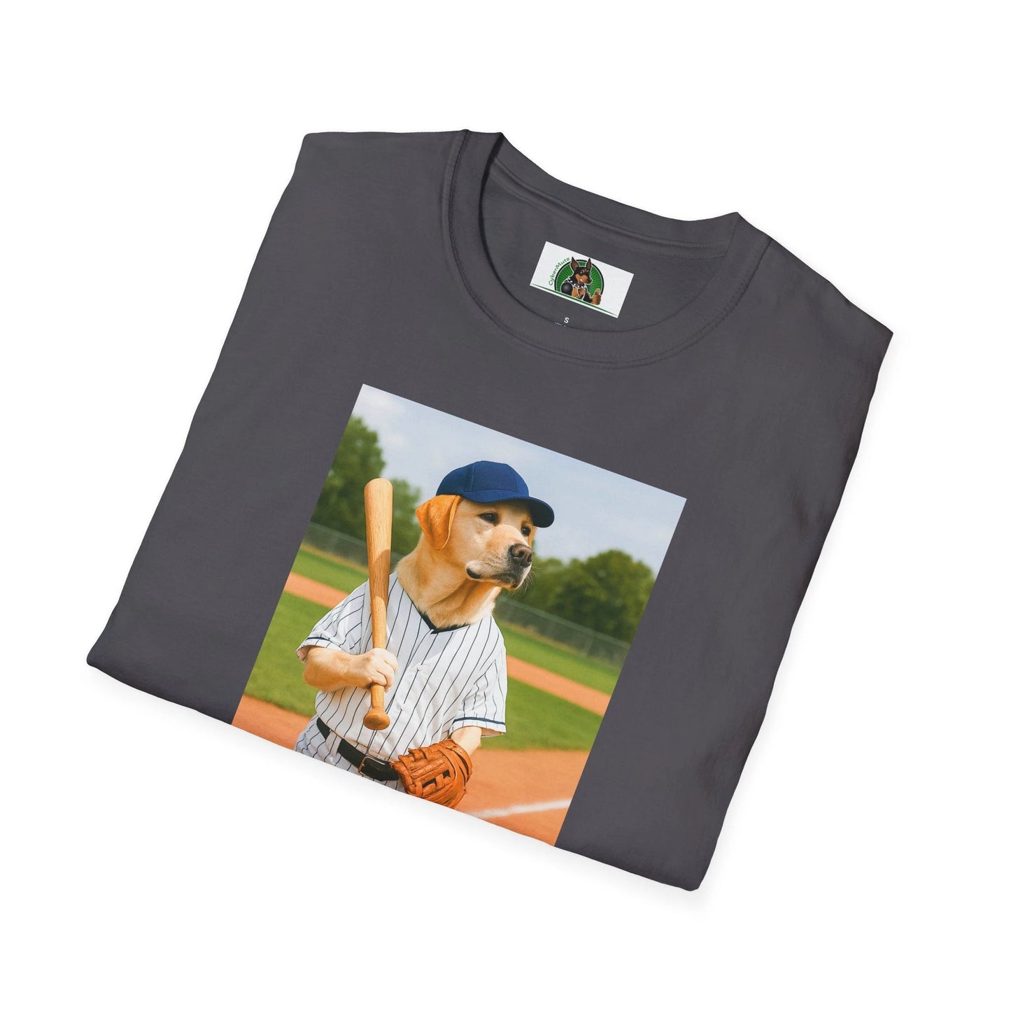 Labrador Retriever Basketball T-Shirt — Sports Dog Tee for Dog Lovers T-Shirt Printify