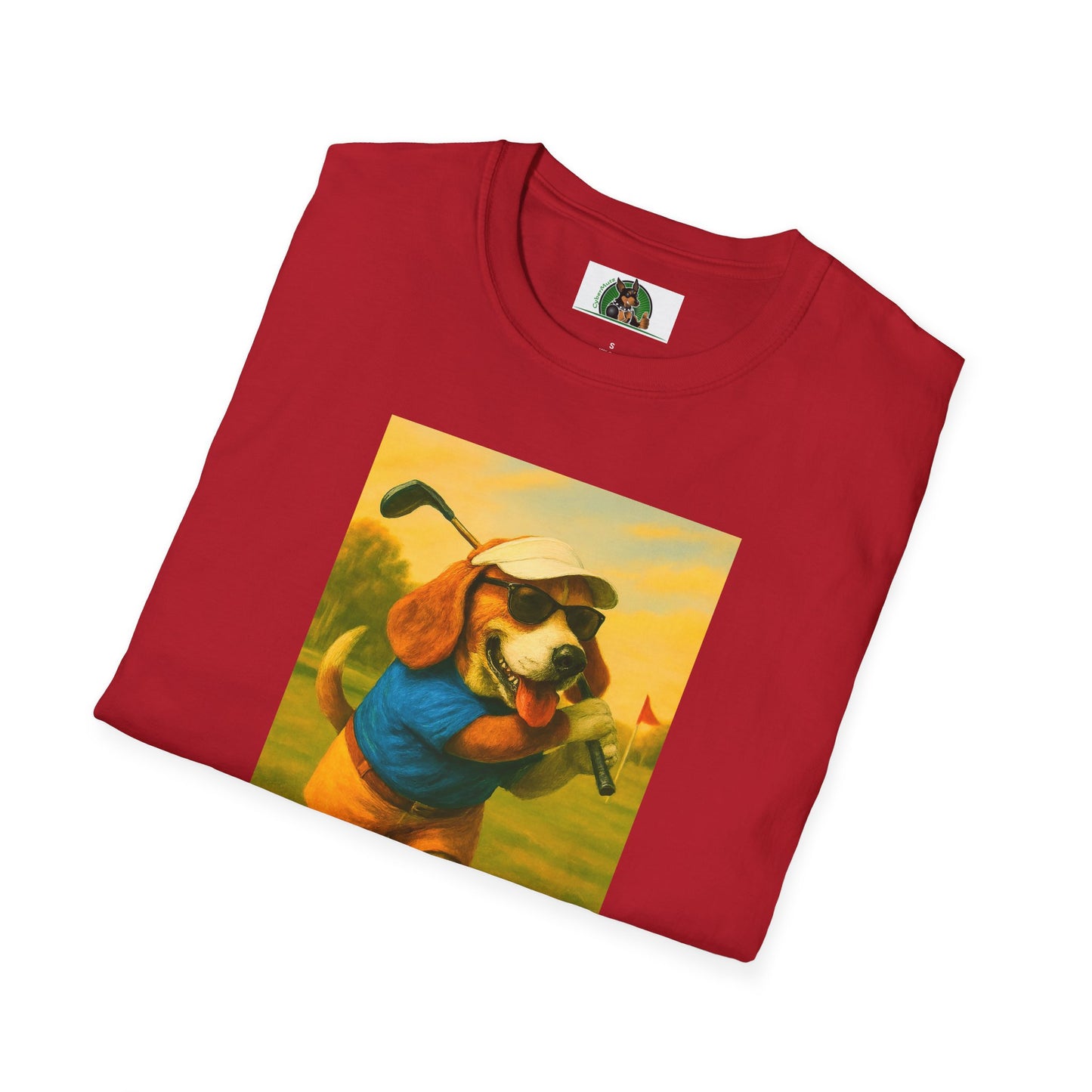 Sports Beagle Golf T-Shirt