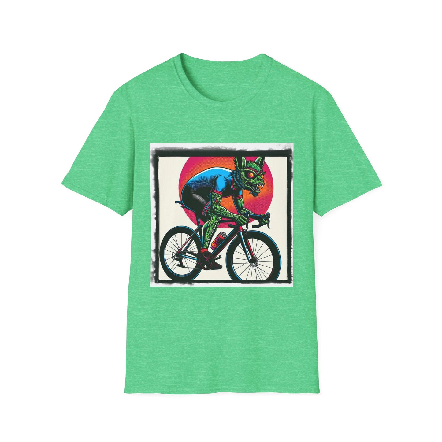 Chupacabra T-Shirt Printify S Heather Irish Green 