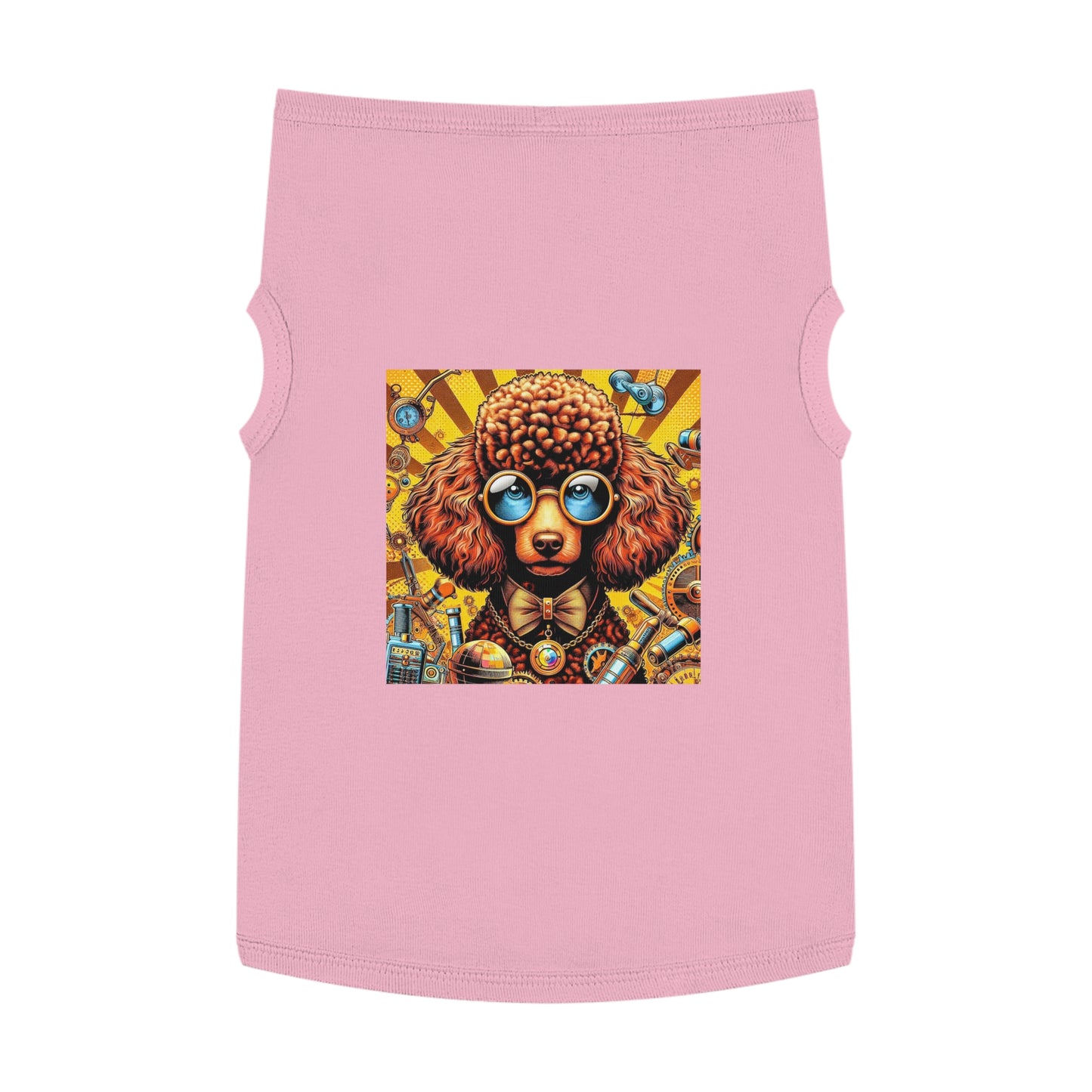 Pet Tank Top Poodle Pets Printify XL Pink 