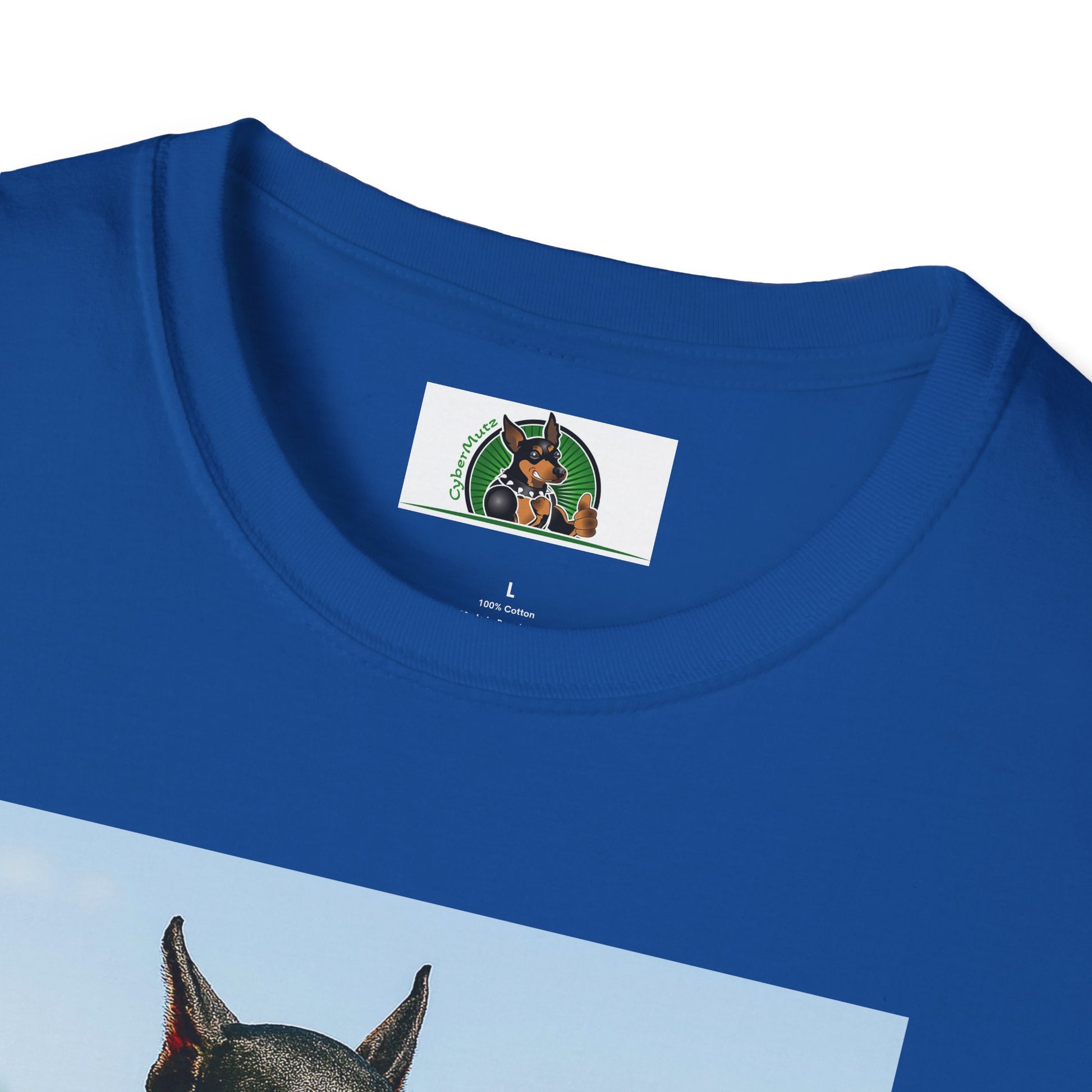 Soccer Doberman Sports T-Shirt T-Shirt Printify