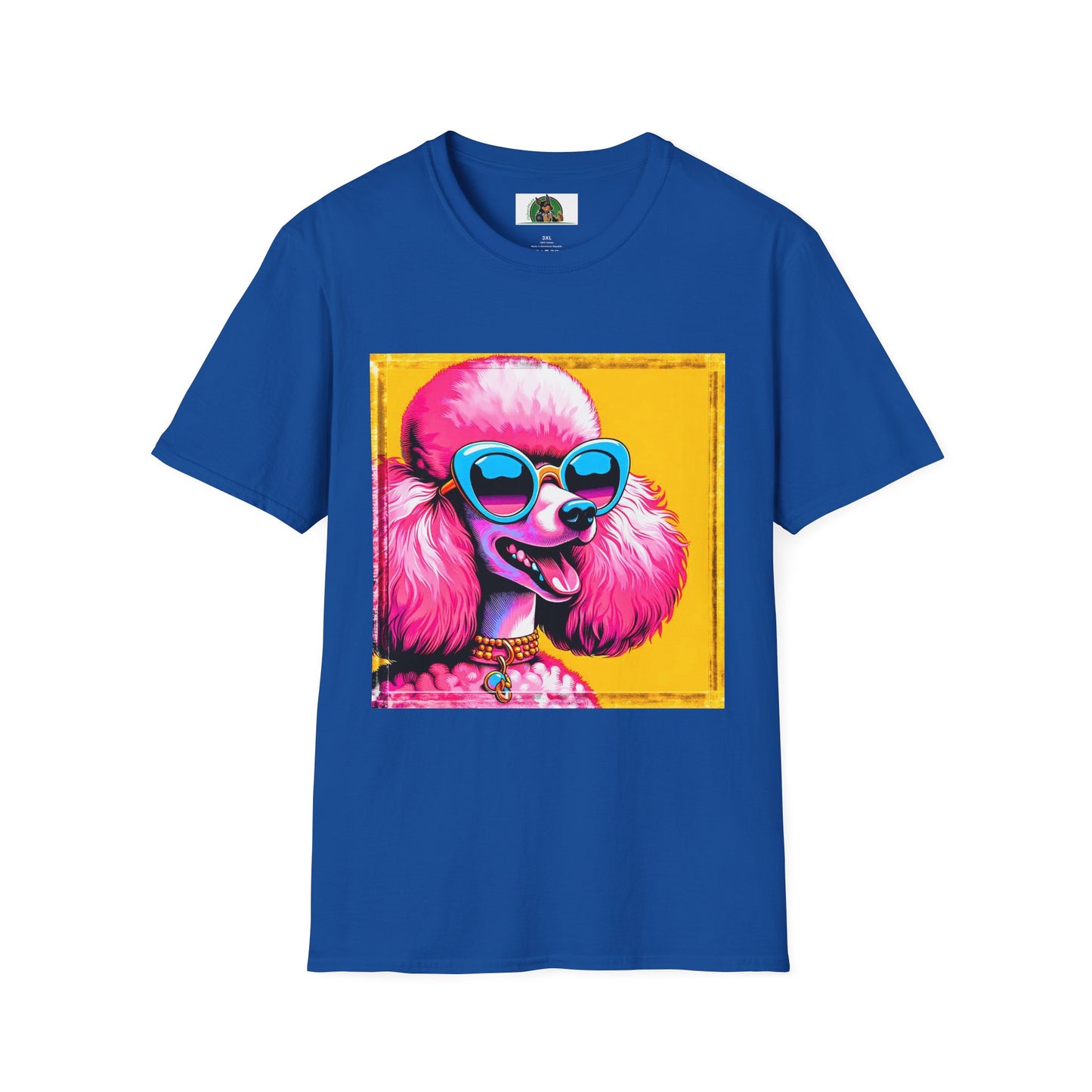 Poodle T-Shirt Printify XS Royal