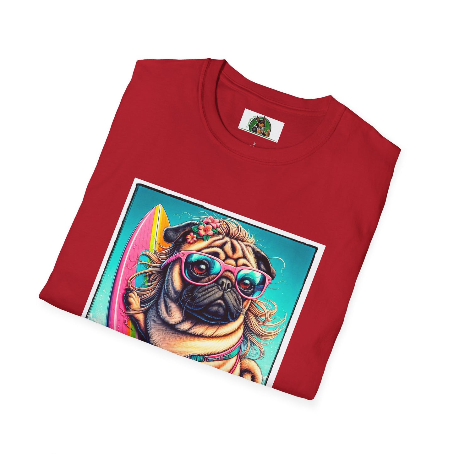 Pugs T-Shirt Printify   