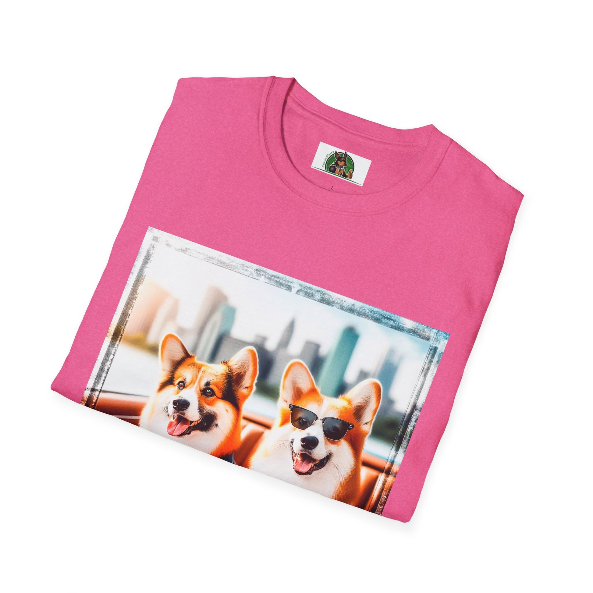 Wacky Pembroke Welsh Corgi T-Shirt Printify   