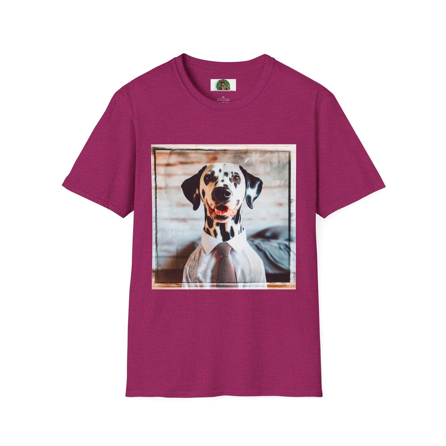 Dalmatian T-Shirt Printify S Antique Heliconia 