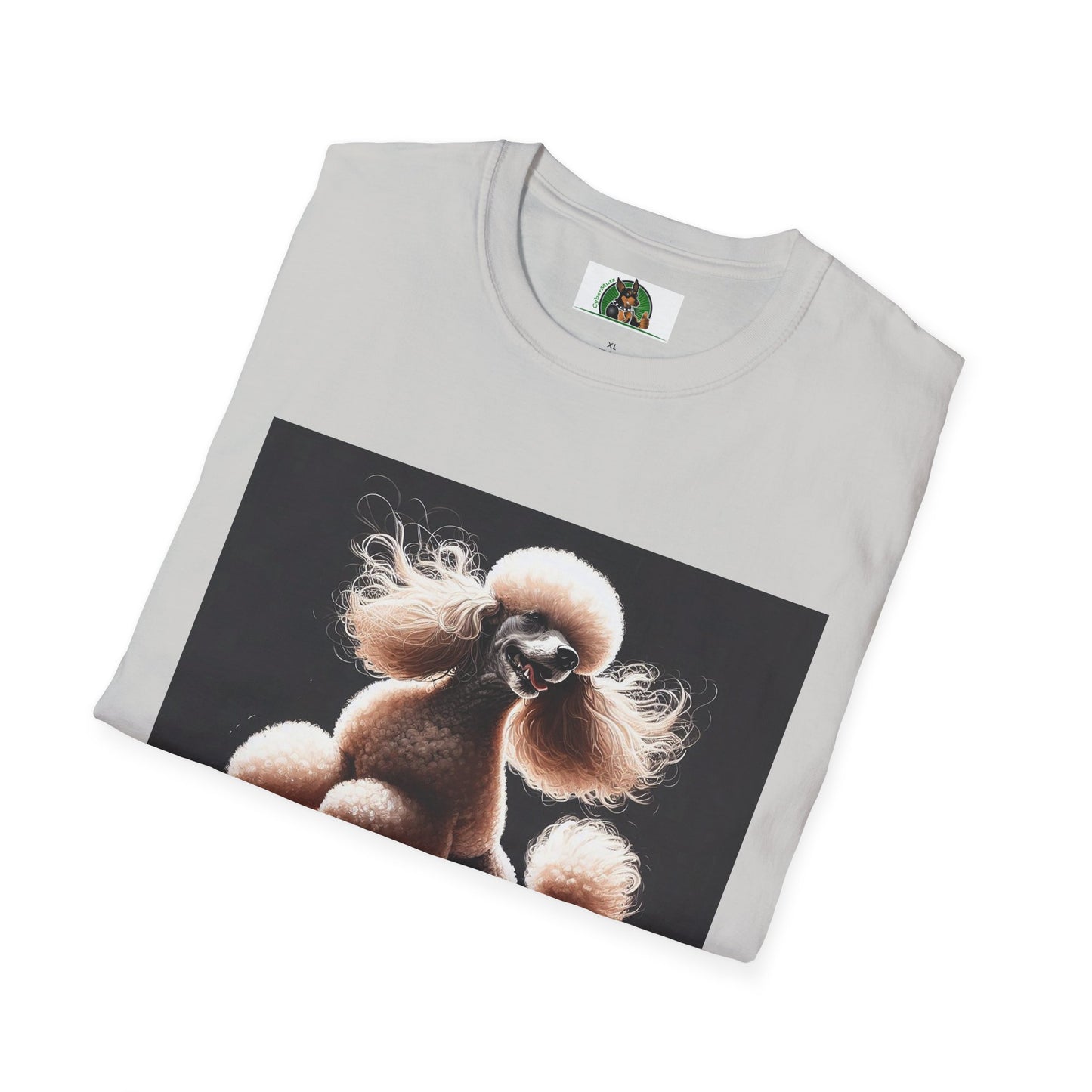 Dancing Poodle T-Shirt - Fun and Playful Animal Lover Top