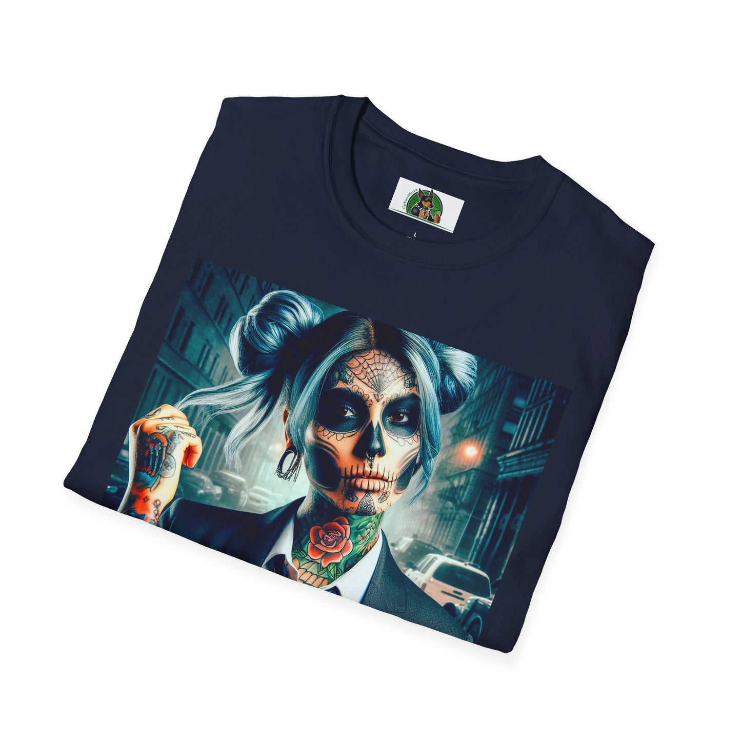 Zombie Girl T-Shirt Printify   