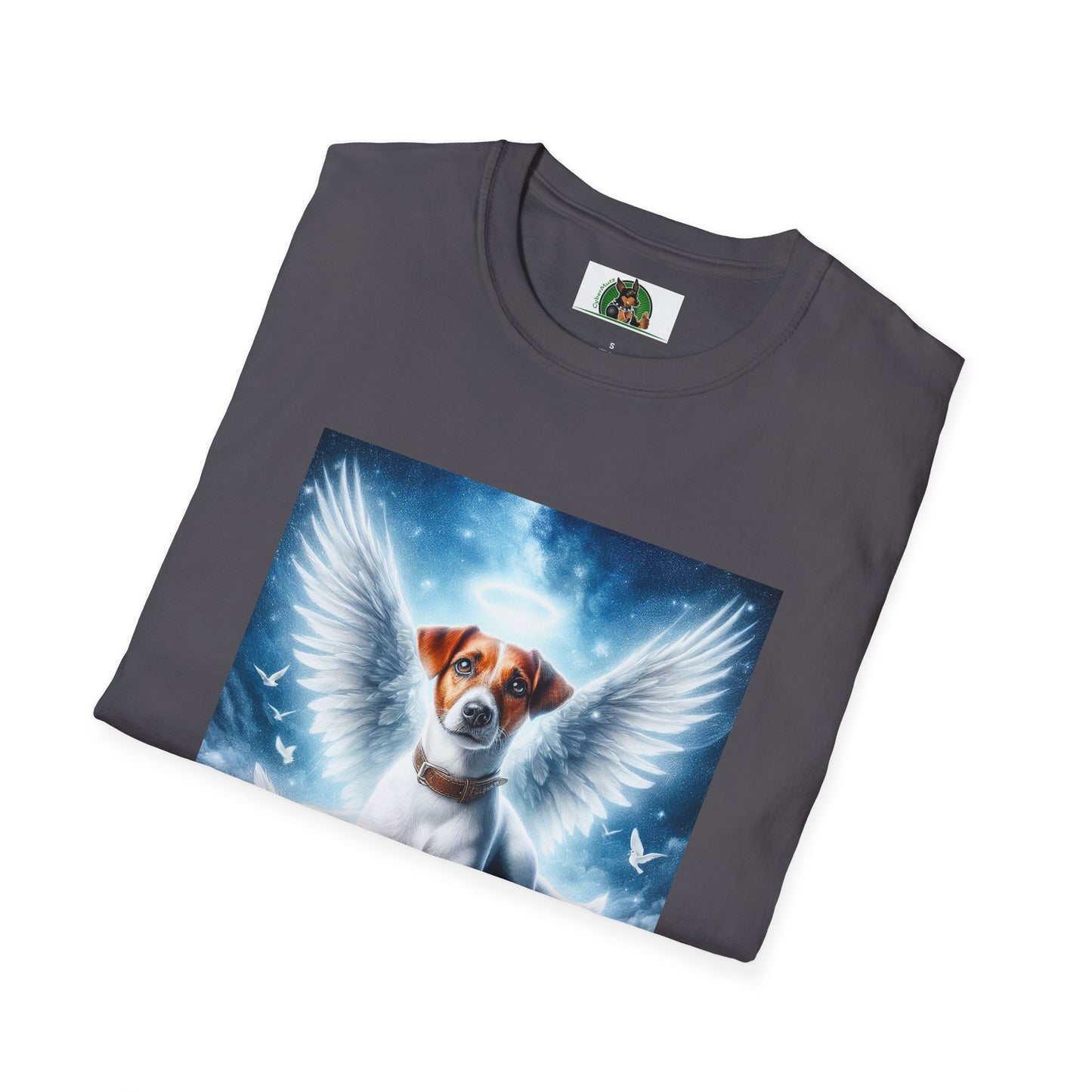Jack Russell Angel T-Shirt Printify