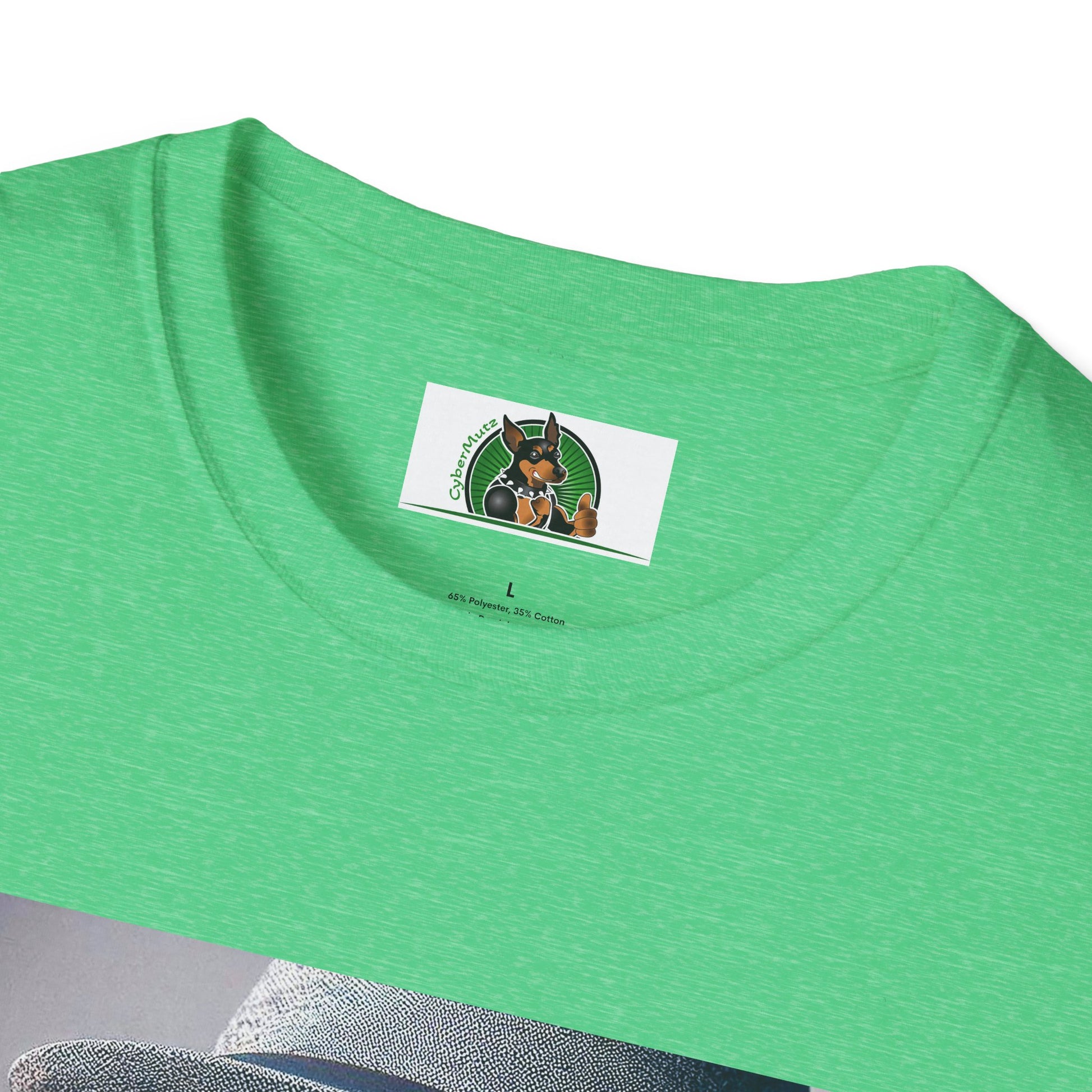 Pit Bull hat and bow tie shirt T-Shirt Printify