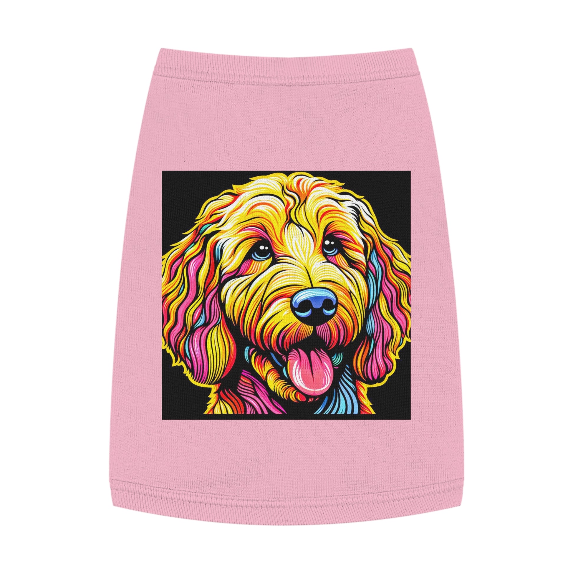 Pet Tank Golden Doodle Pets Printify   