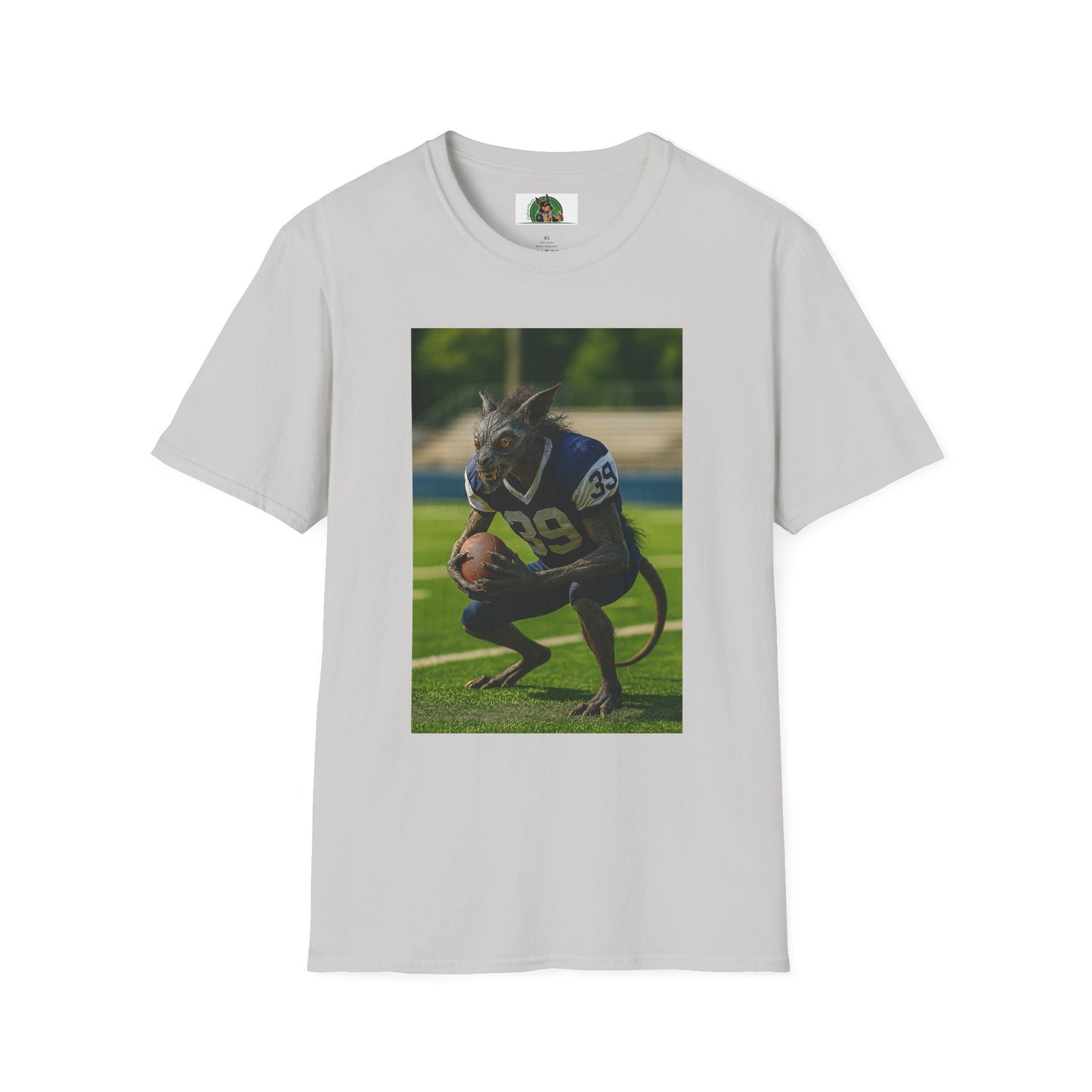 Chupacabra Sports T-Shirt Football T-Shirt Printify Ice Grey S