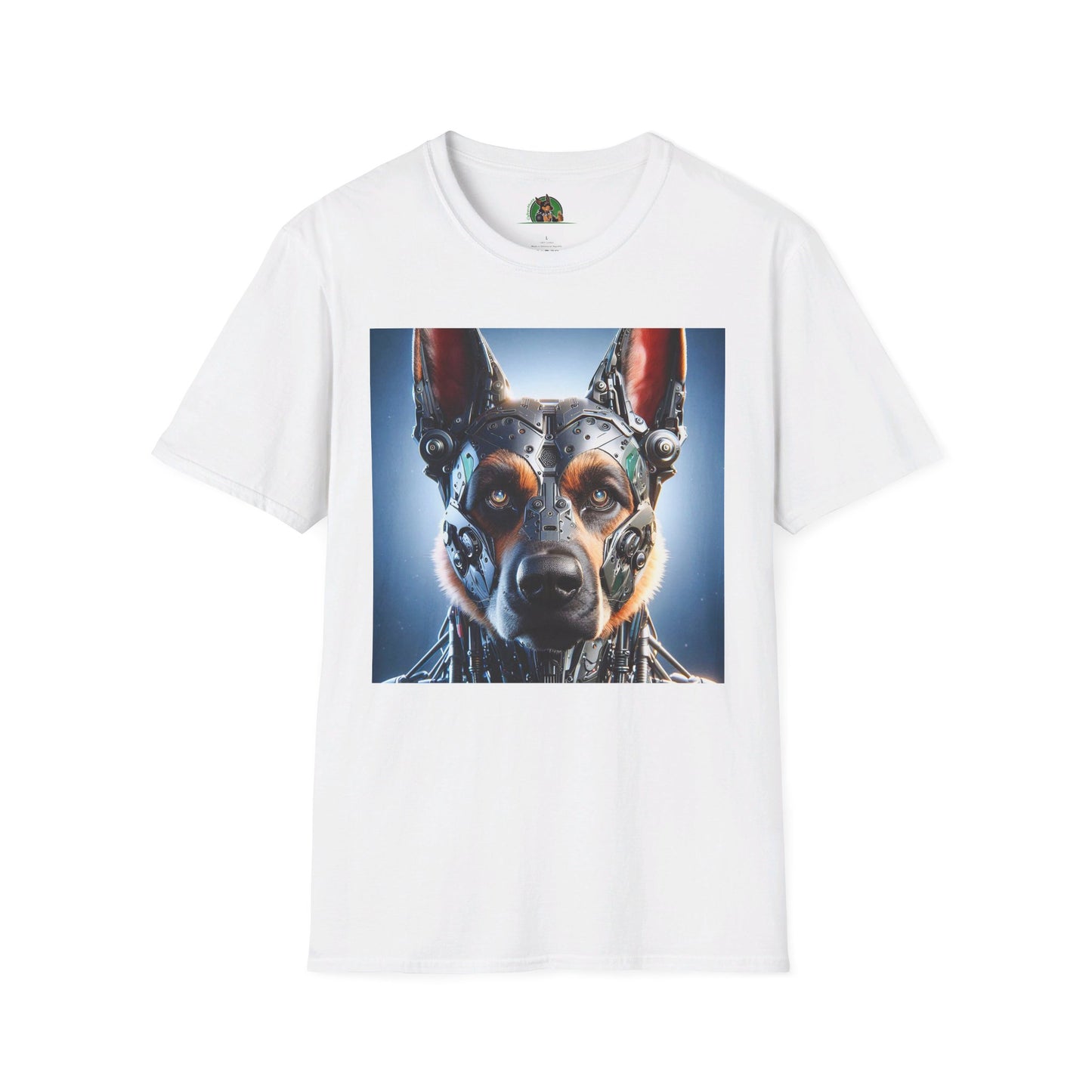 German Shepherd T-Shirt Printify White S 