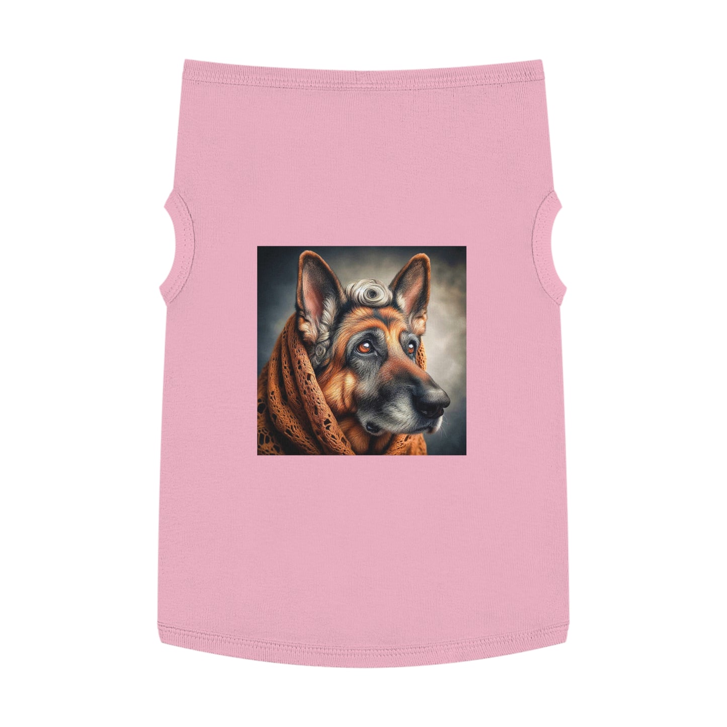 Pet Tank Top German Shepherd Pets Printify XL Pink 