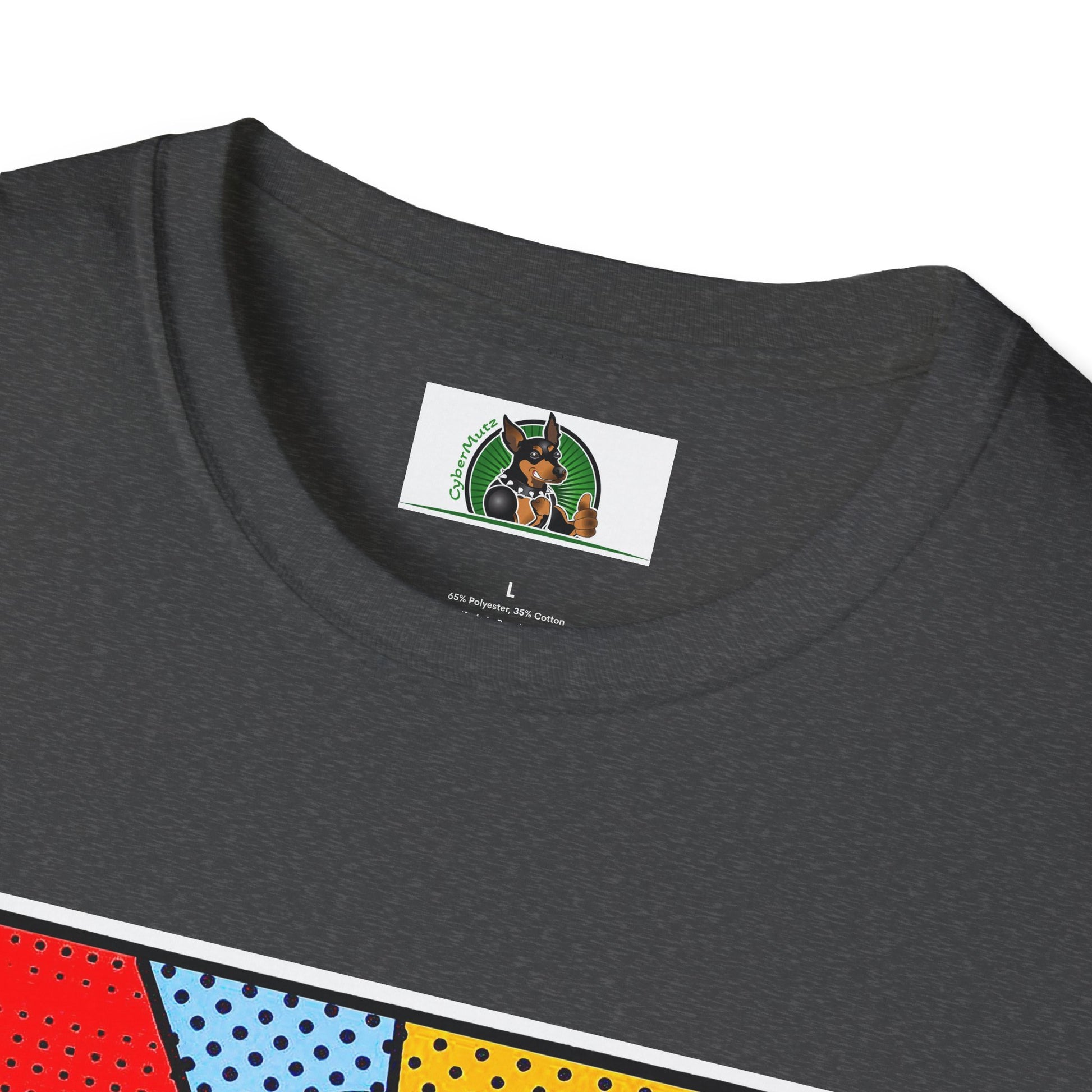 Basset Hound Profile Pop Art Pic T-Shirt Printify