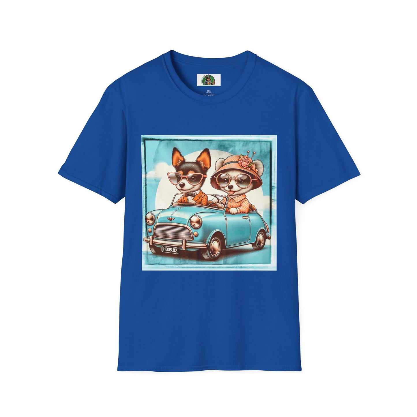 Wacky Rat Terrier T-Shirt T-Shirt Printify XS Royal 