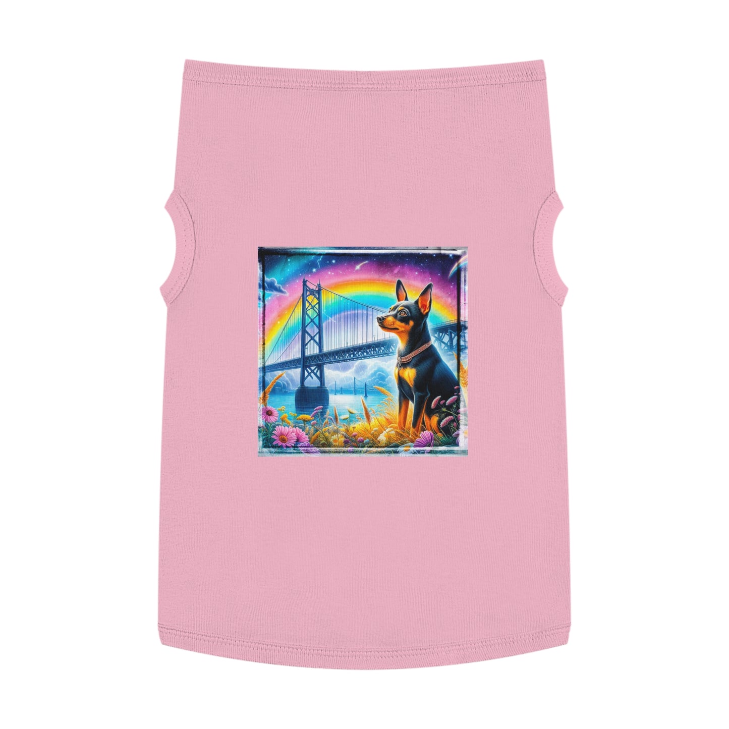 Pet Tank Top Rat Terrier Pets Printify XL Pink 