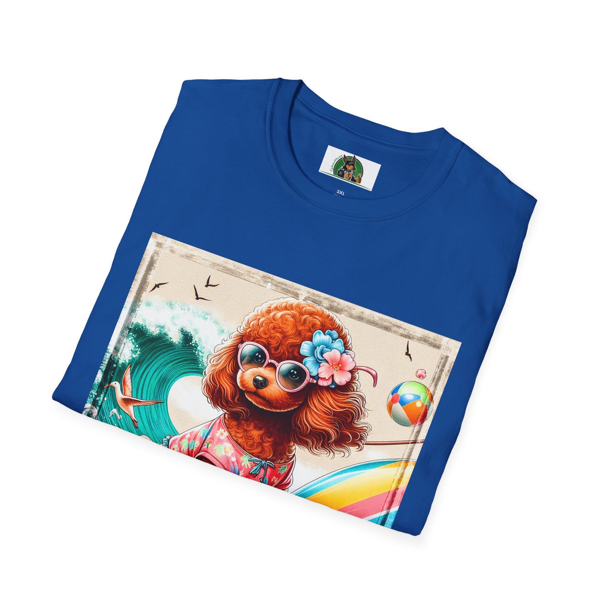 Poodle T-Shirt Printify