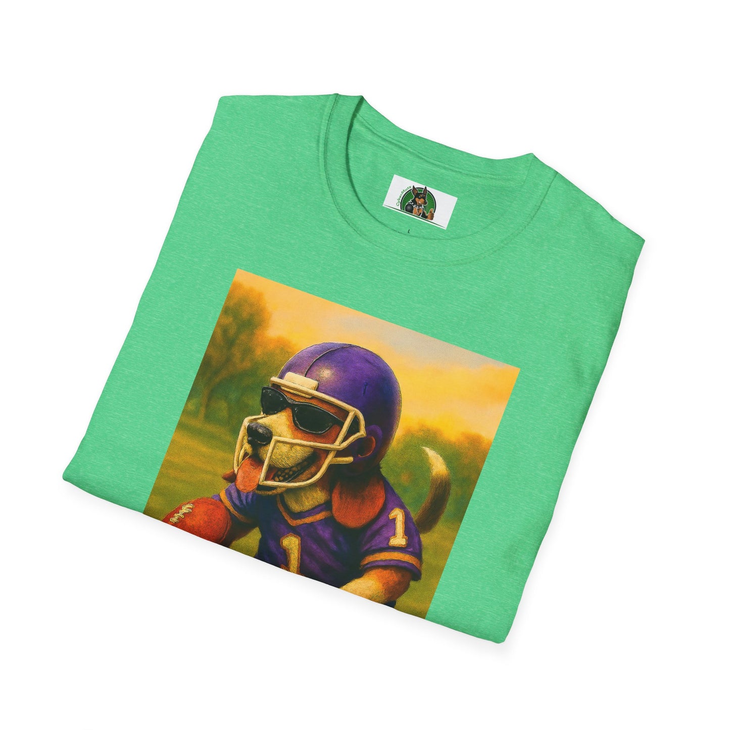 Sports Beagle Football T-Shirt