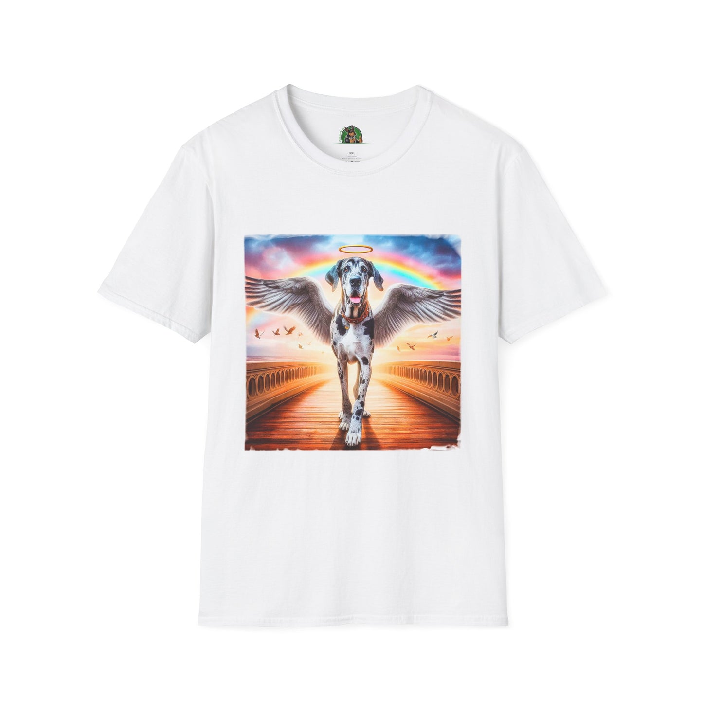 Great Dane T-Shirt Printify XS White