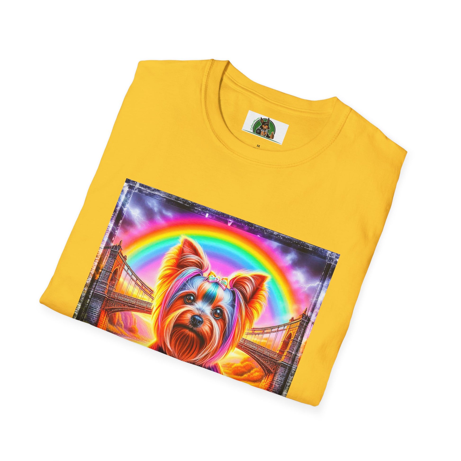 Yorkie T-Shirt Printify   