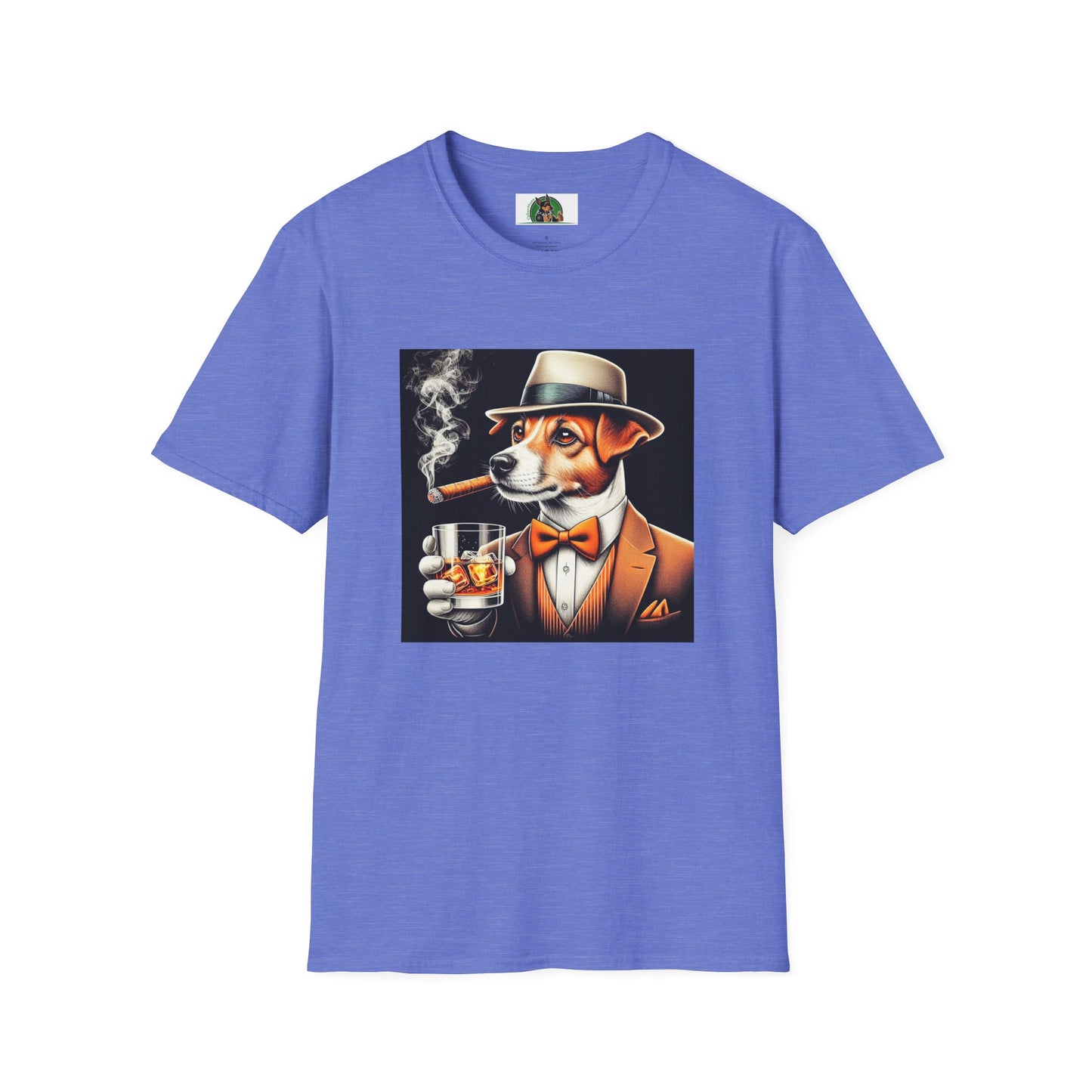 Jack Russell T-Shirt Printify S Heather Royal