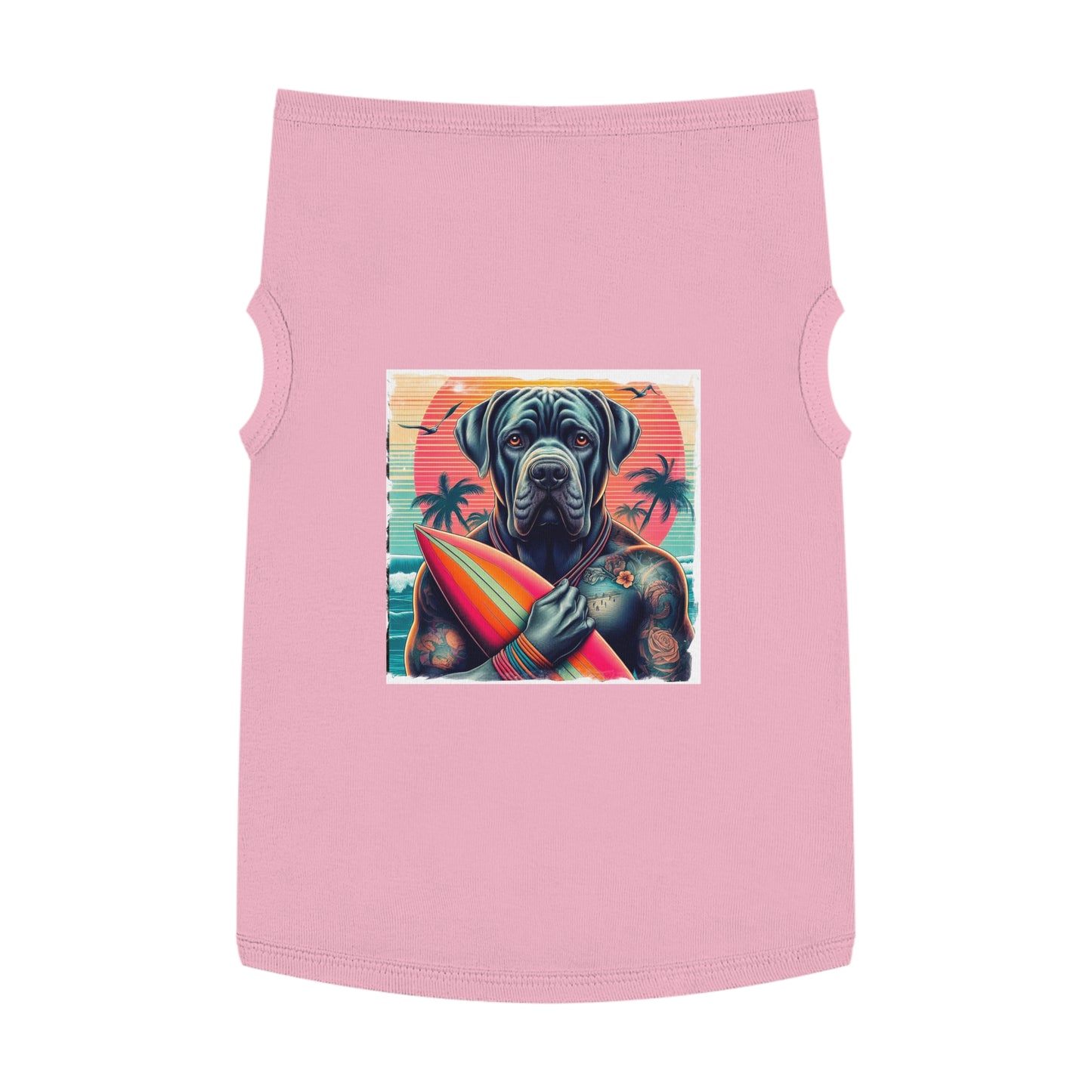 Pet Tank Top Cane Corso Pets Printify XL Pink