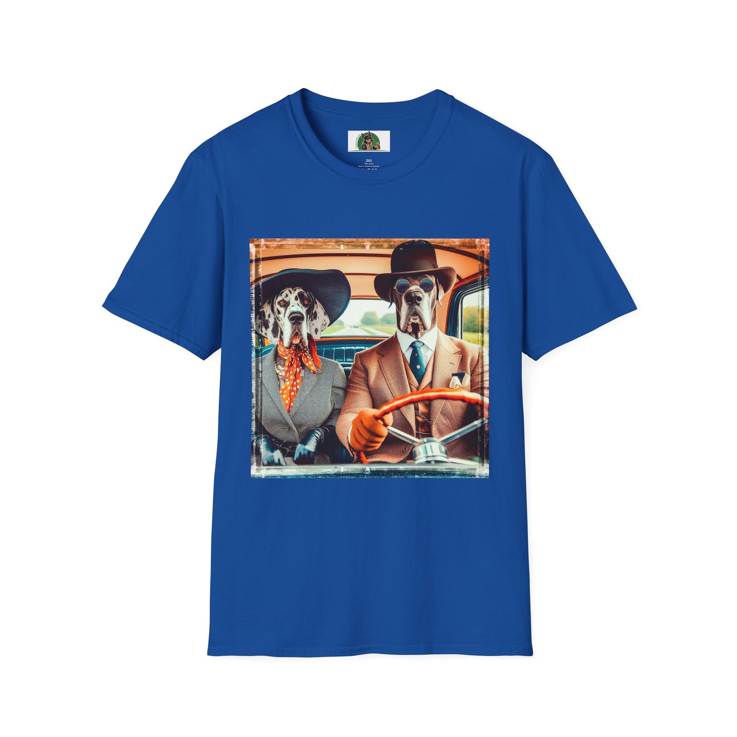 Great Dane T-Shirt Printify XS Royal