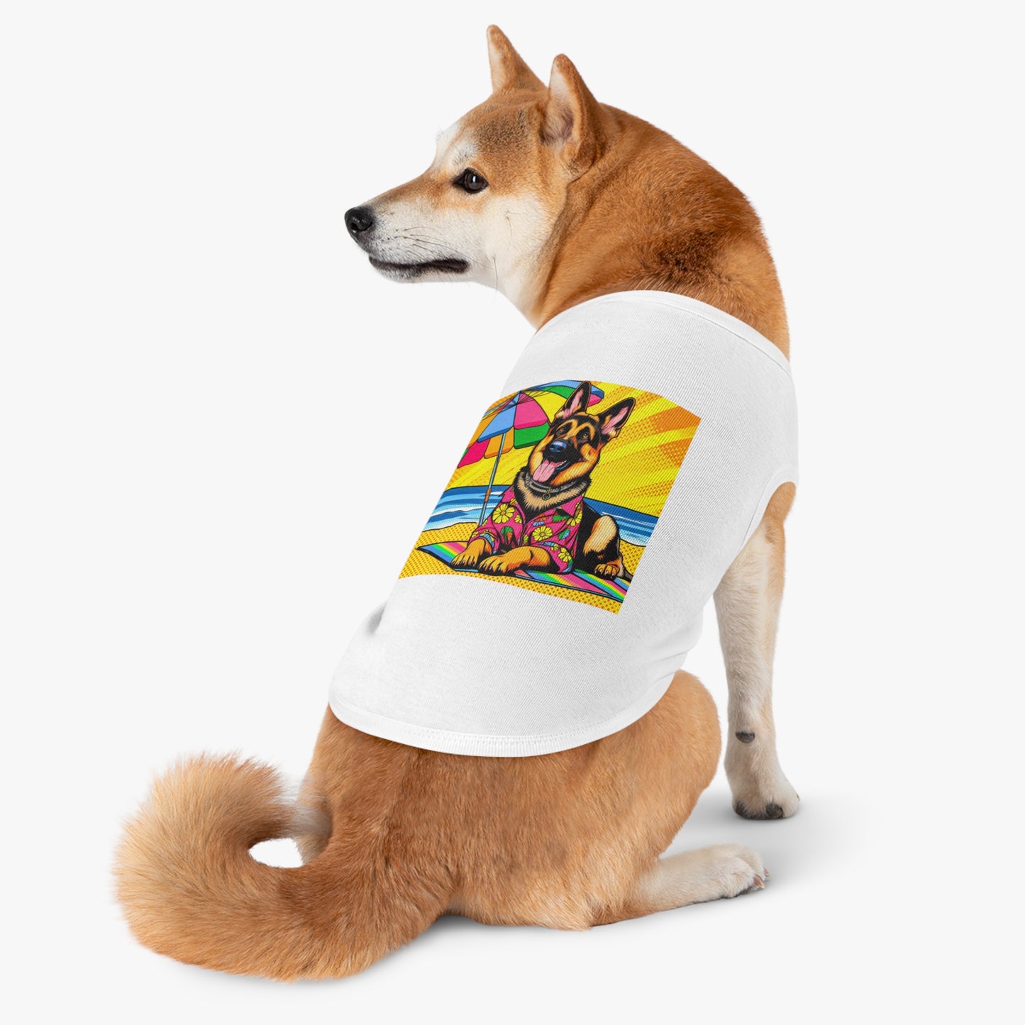 Pet Tank Top German Shepherd vacation