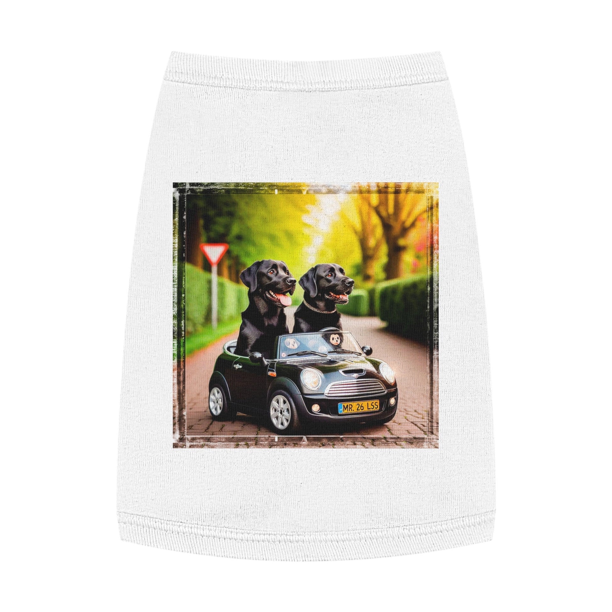 Wacky Pet Tank Top Labrador Retriever Pets Printify   