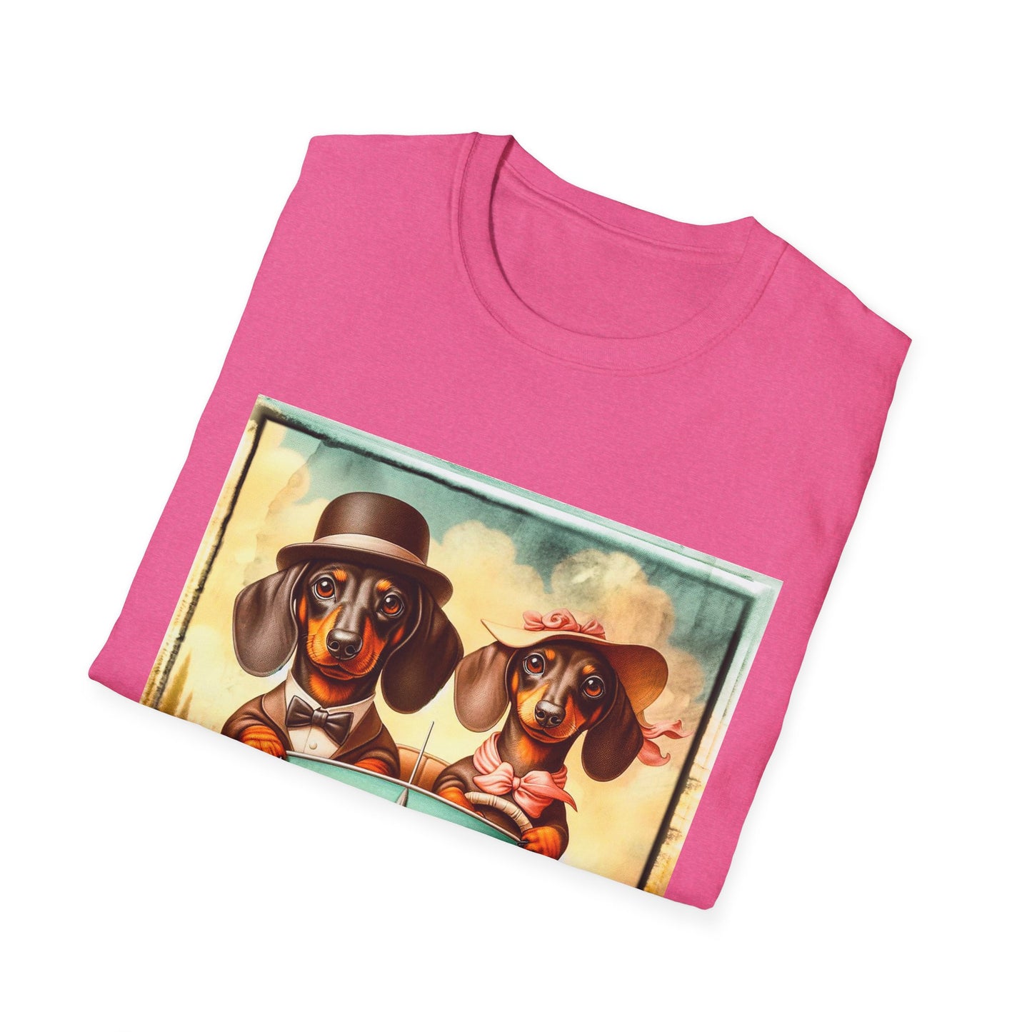 Wacky Dachshund T-Shirt Printify   