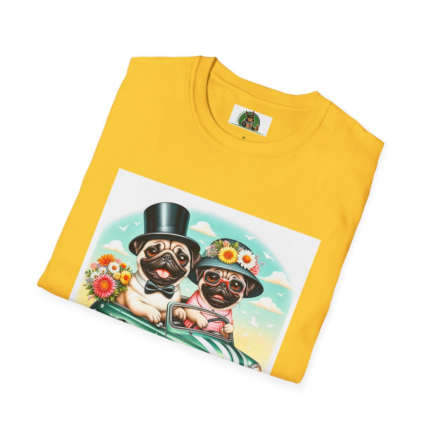 Wacky Pugs T-Shirt Printify   