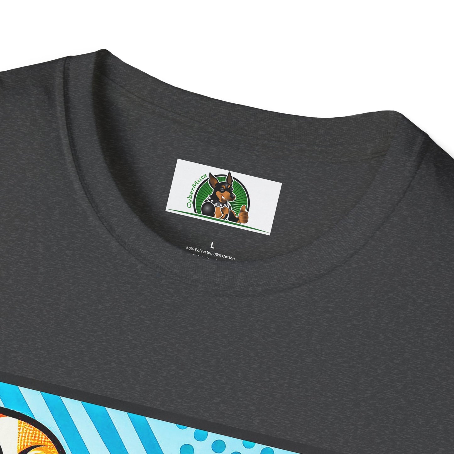 Basset Hound Colorful Couple Pop Art Pic T-Shirt Printify