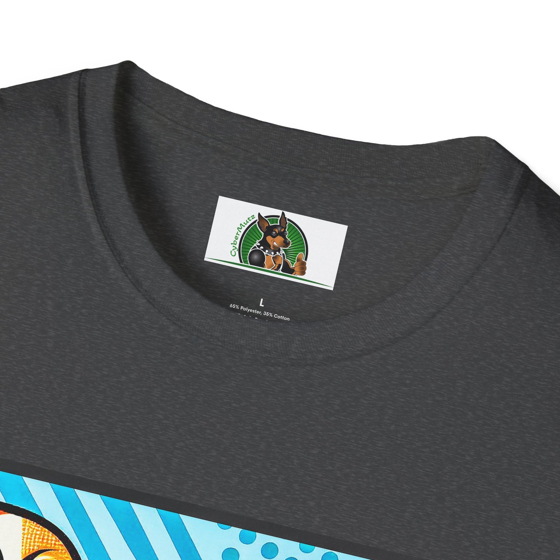 Basset Hound Colorful Couple Pop Art Pic T-Shirt Printify