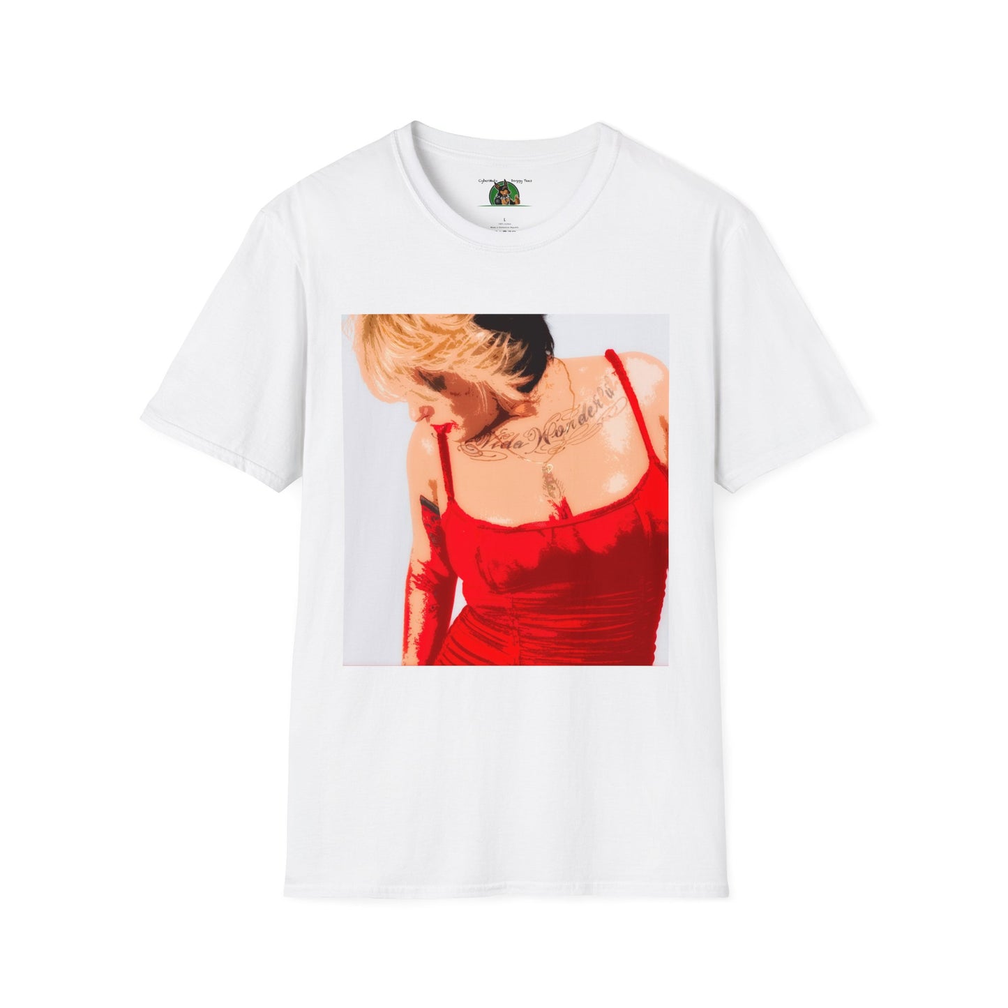 Mis·cel·la·ne·ous Pop Art T-Shirt Printify S White 