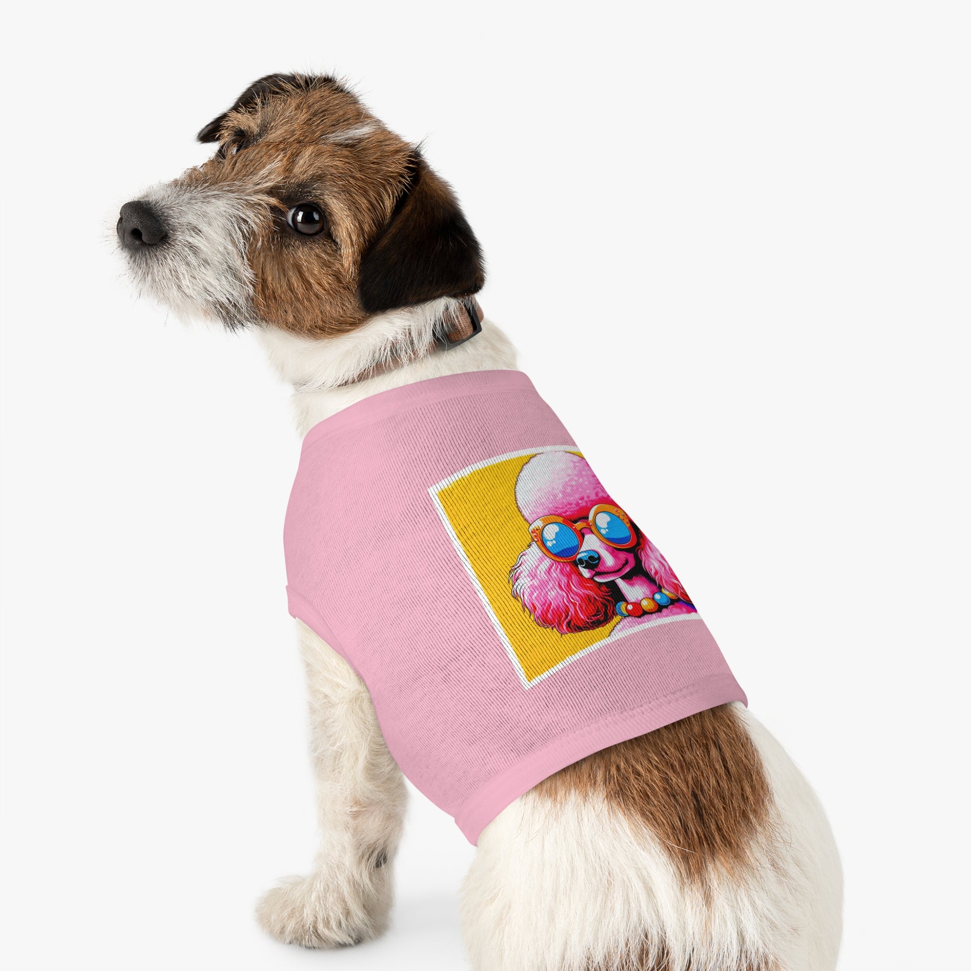 Pet Tank Top Poodle Pets Printify   