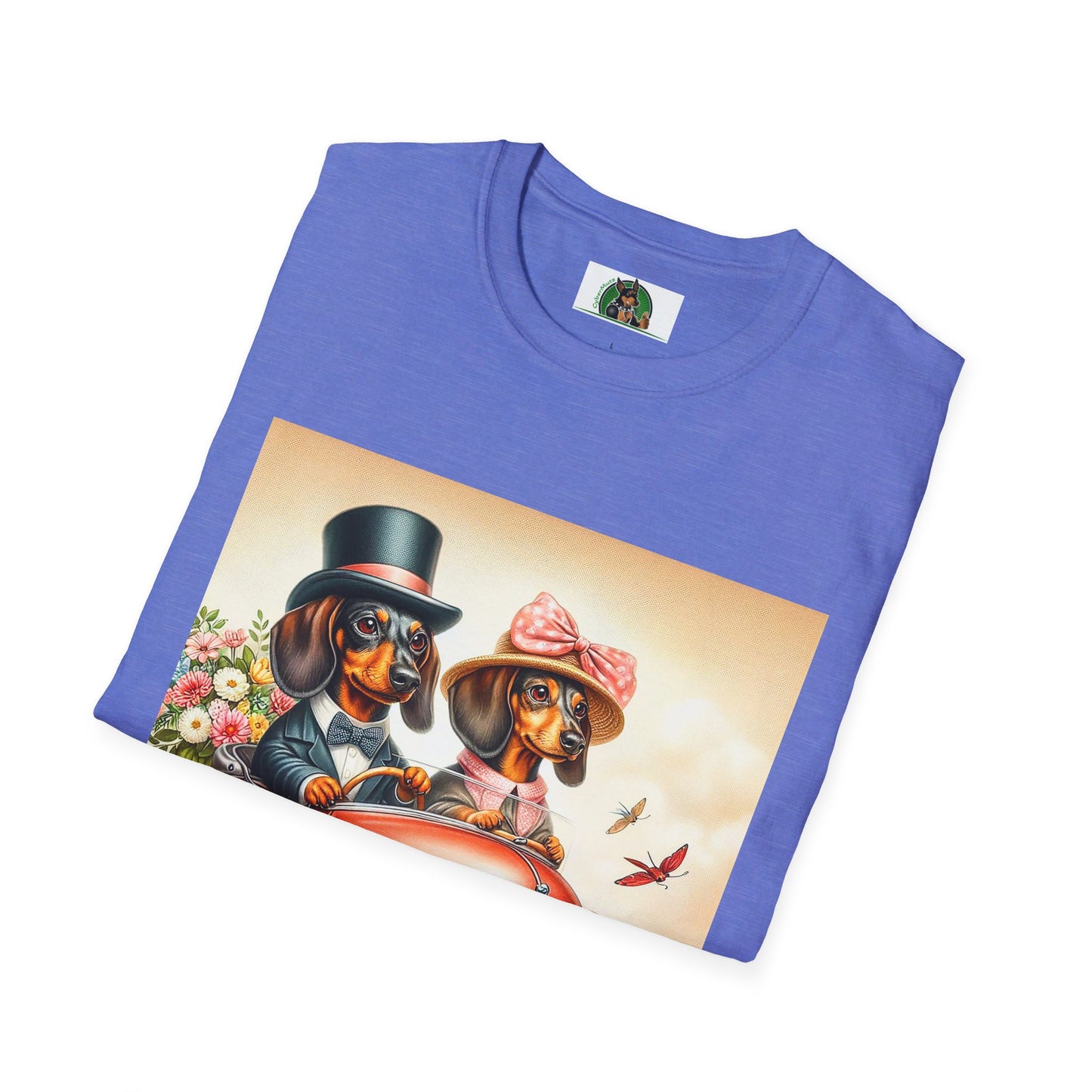 Wacky Dachshund T-Shirt Printify   