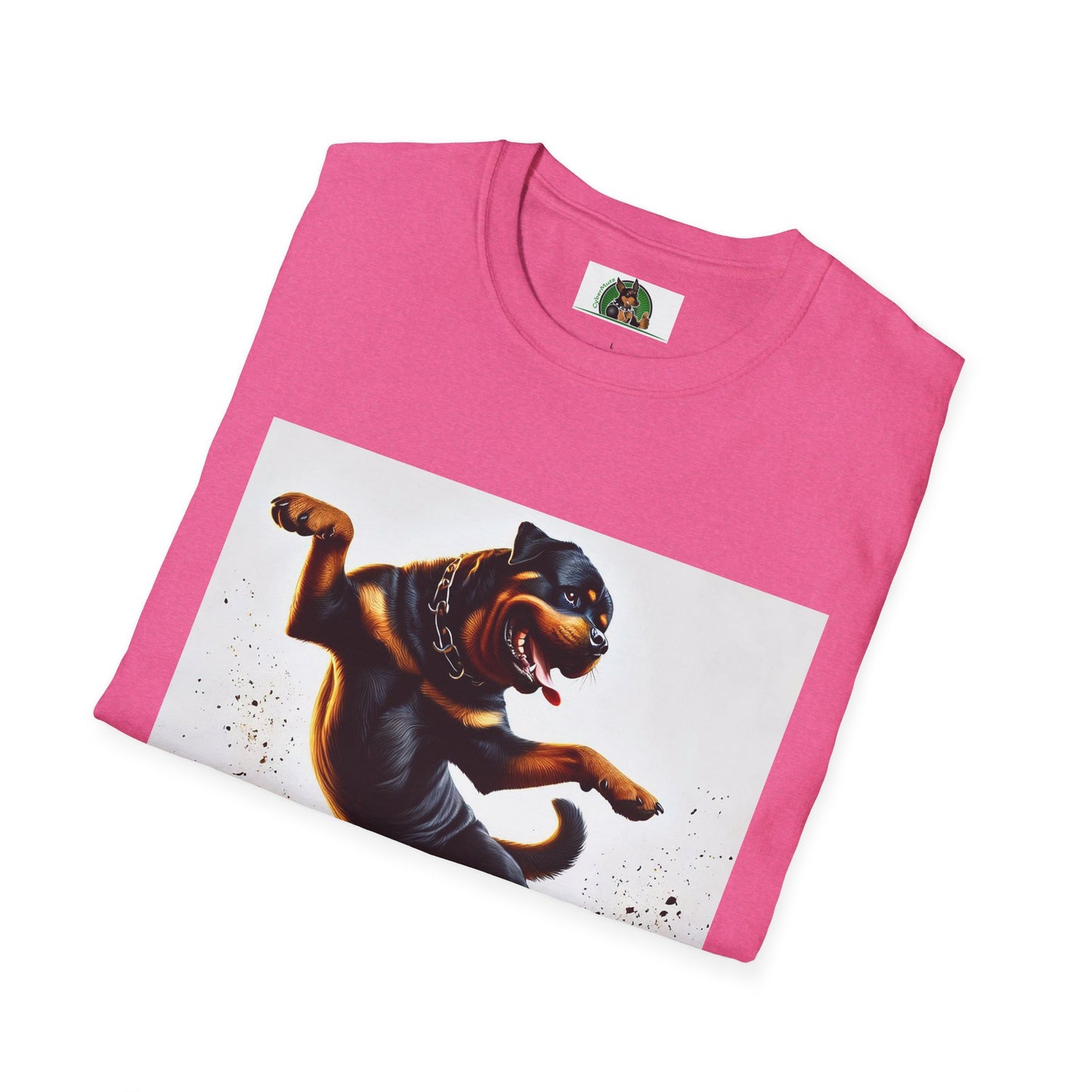 Dancing Rottweiler T-Shirt for Dog Lovers