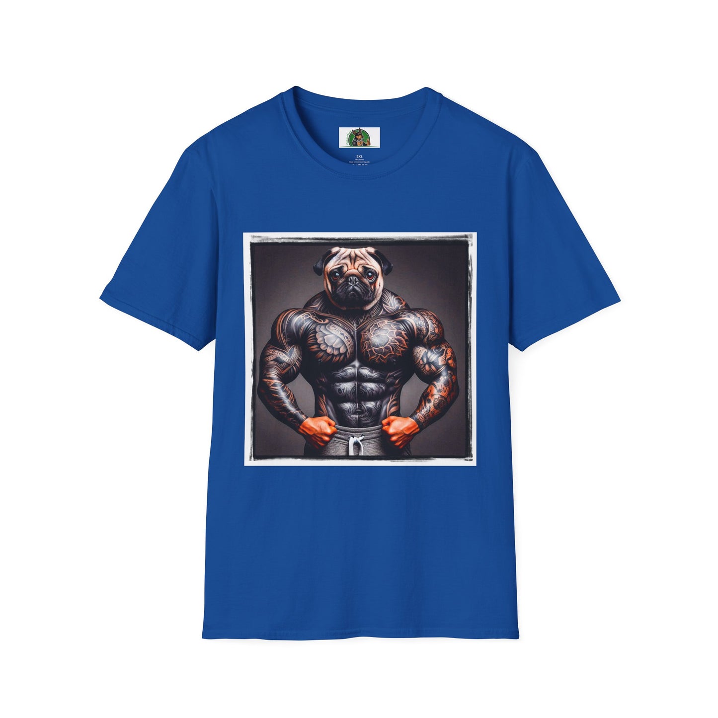 Pugs T-Shirt Printify XS Royal 